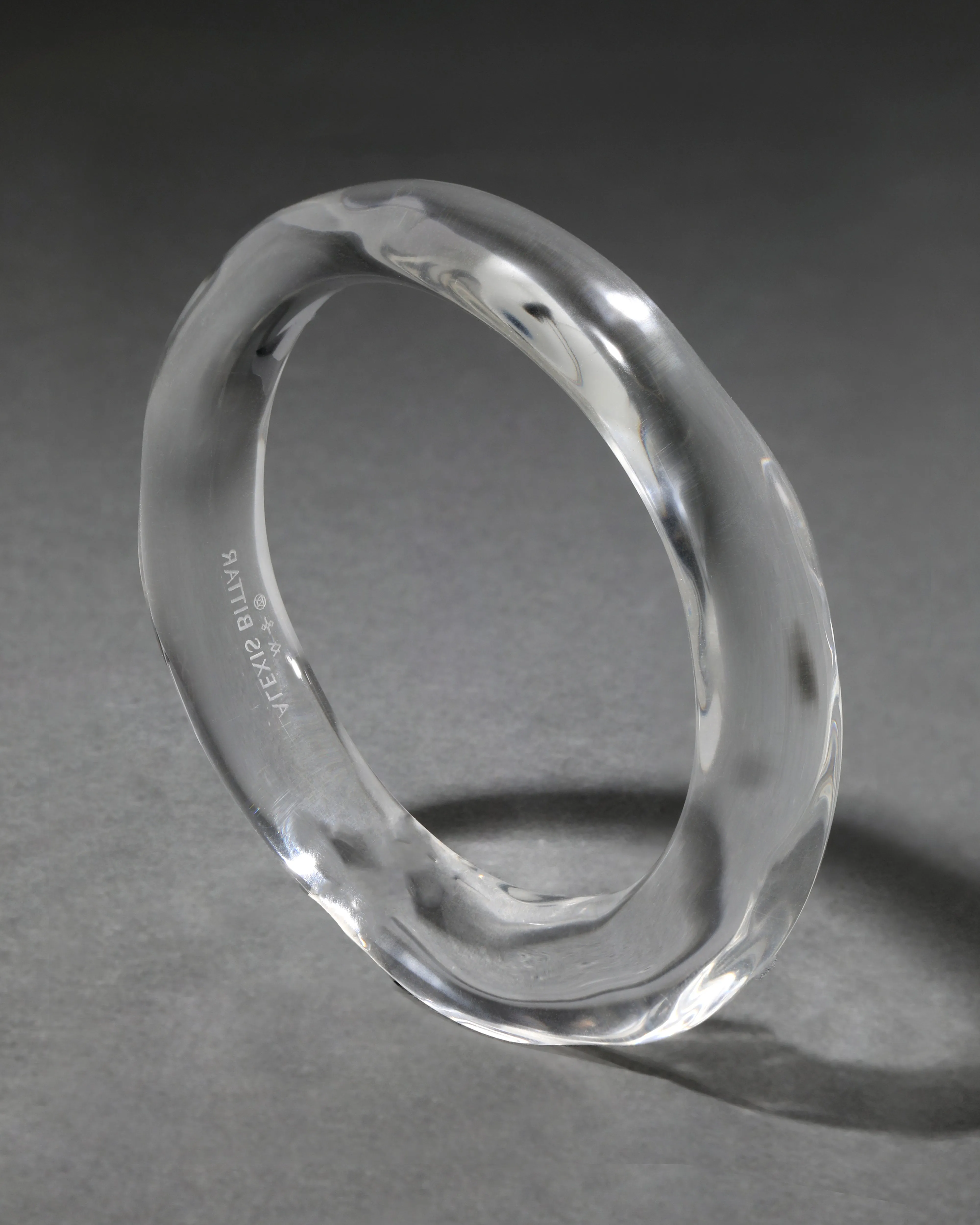 Liquid Lucite Bangle Bracelet sold by Alexis Bittar
