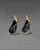 Lucite Arched Small Post Earring- Neon Green sold by Alexis Bittar