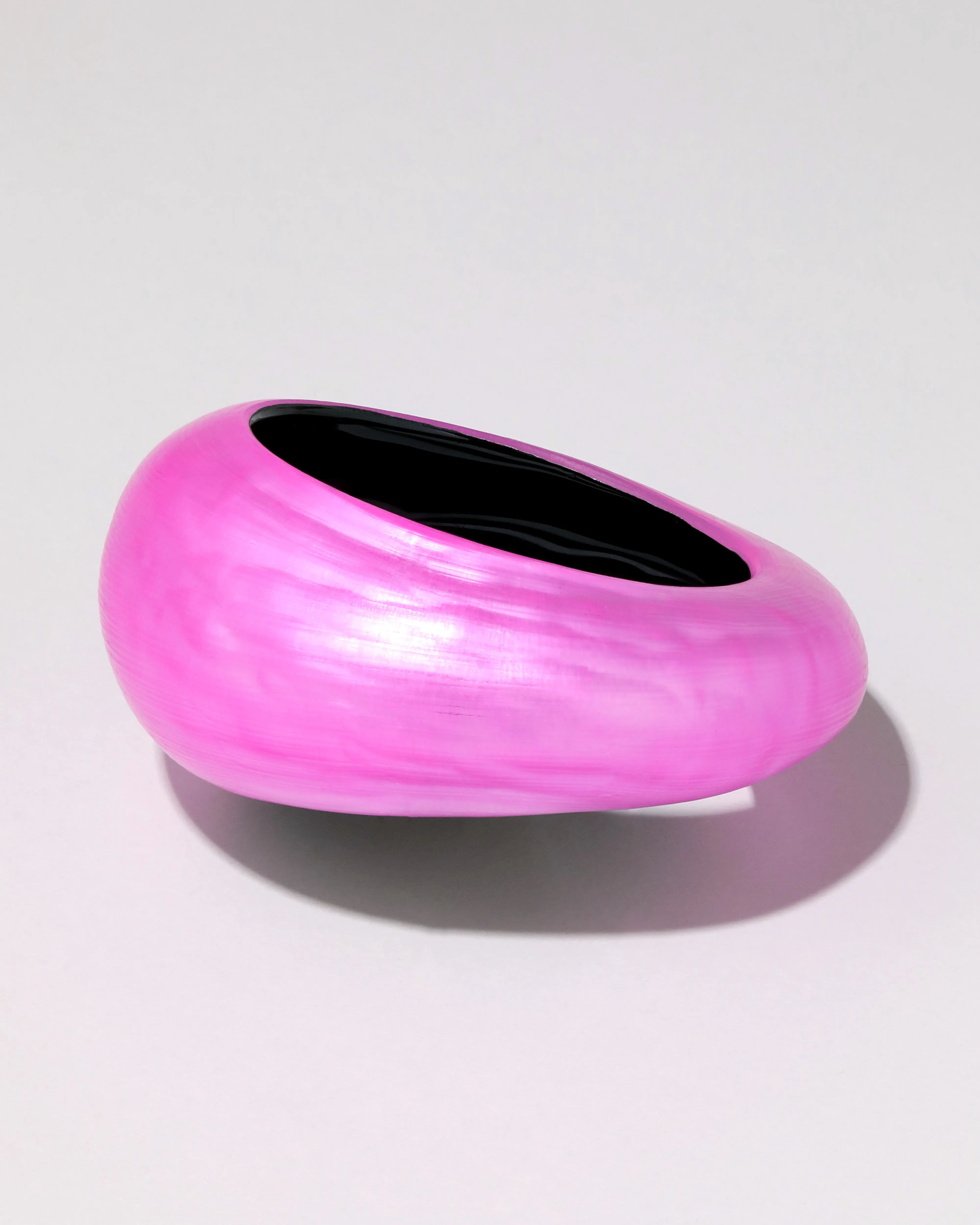 Puffy Lucite Tapered Bangle Bracelet- Azalea sold by Alexis Bittar