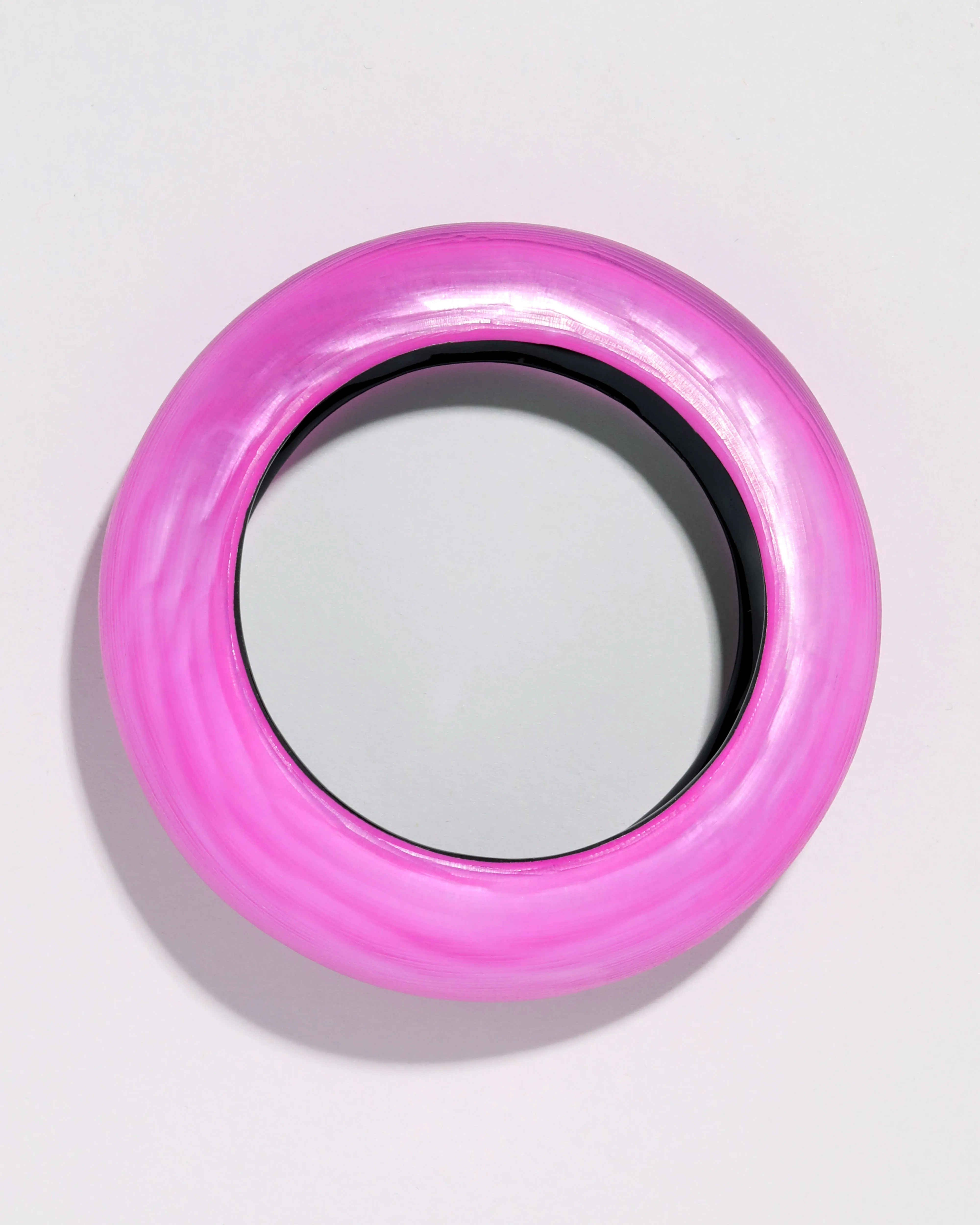 Puffy Lucite Tapered Bangle Bracelet- Azalea sold by Alexis Bittar product image thumbnail 3