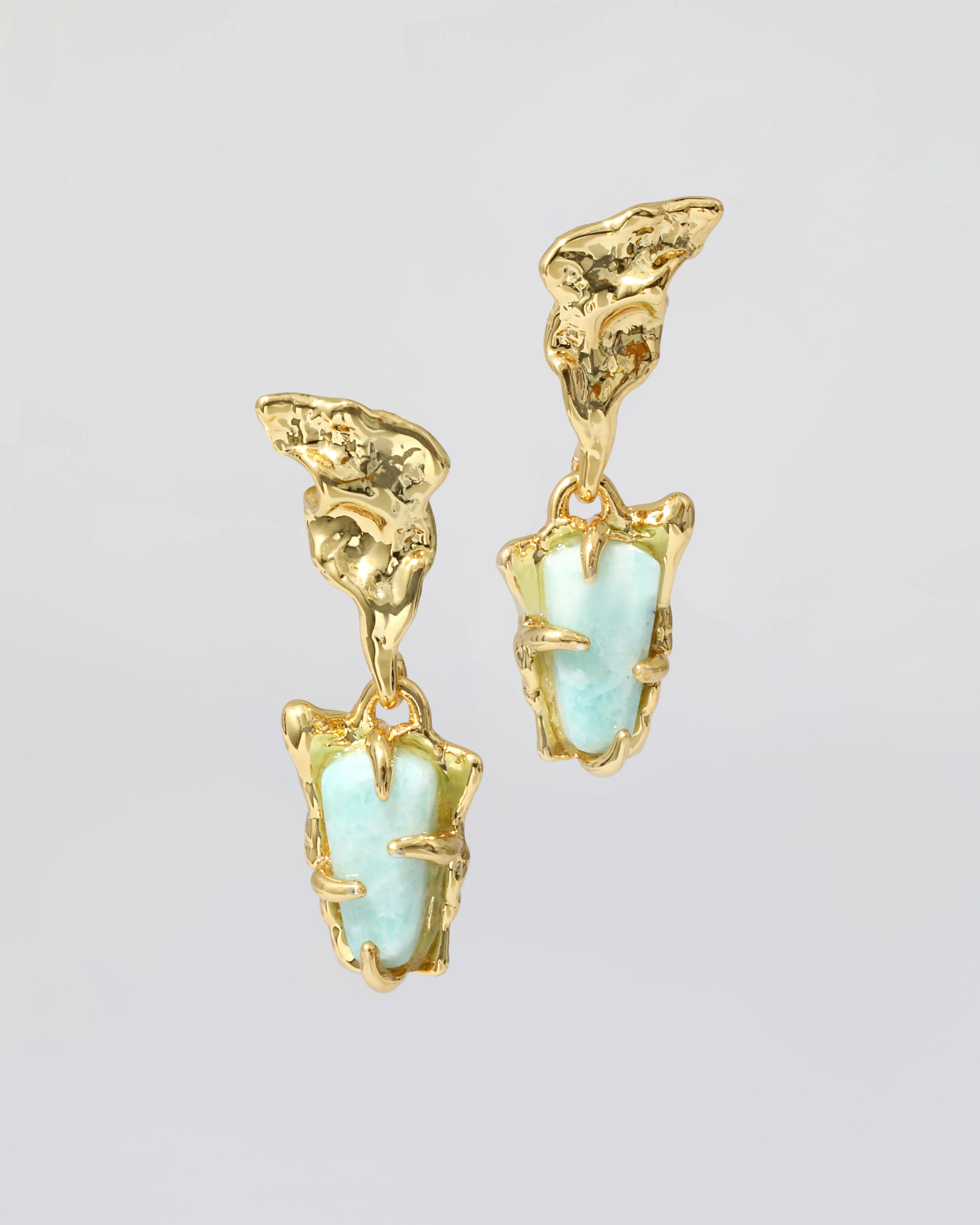 Mobile Amazonite Small Drop Post Earring sold by Alexis Bittar
