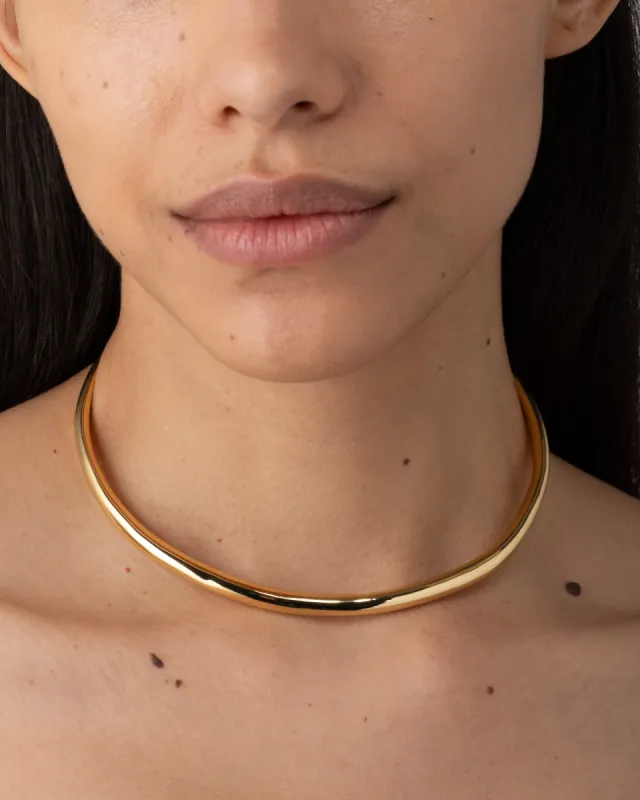 Thin Collar Necklace - Gold sold by Alexis Bittar