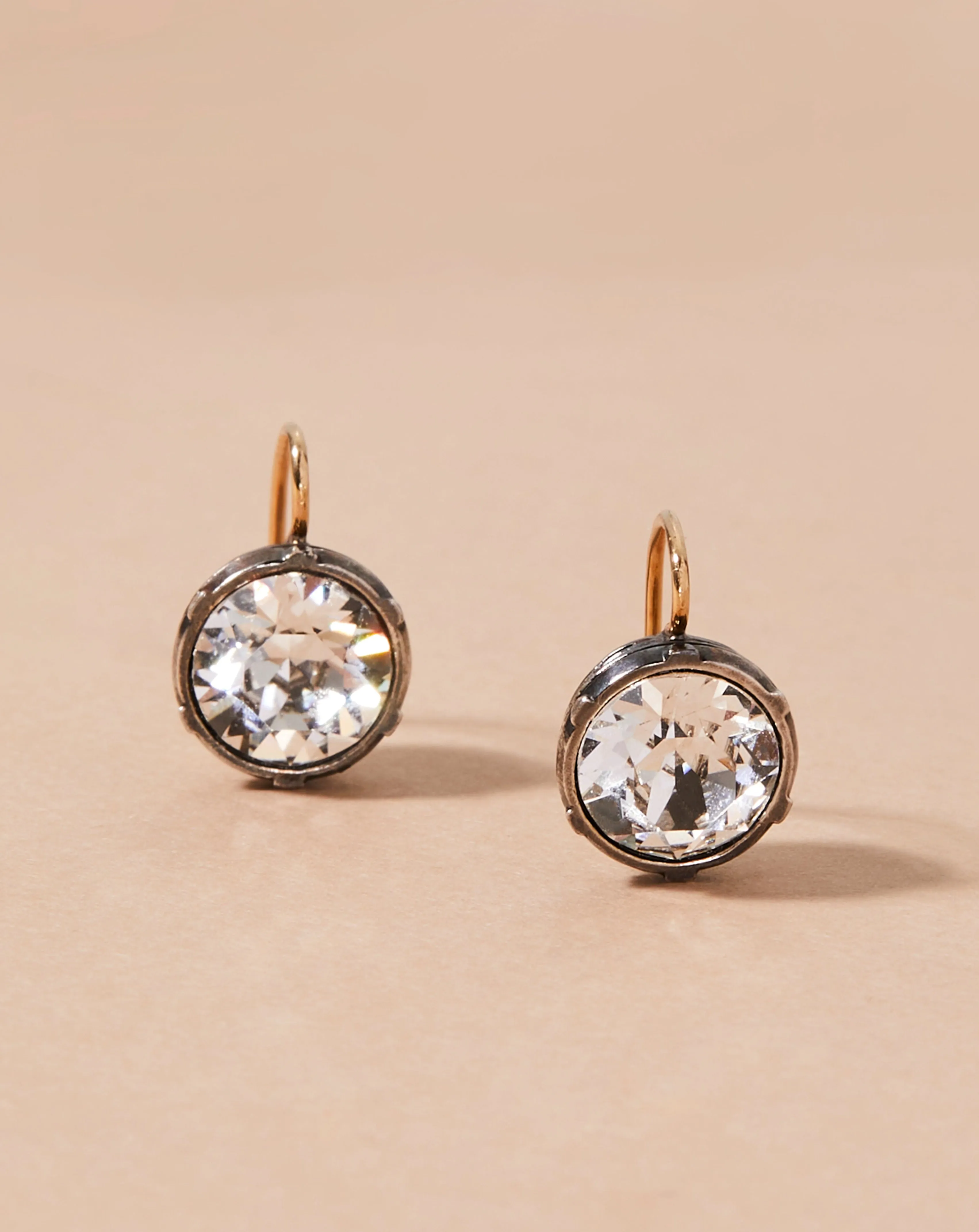 Paste Stone Sterling Silver Wire Drop Earrings sold by Alexis Bittar