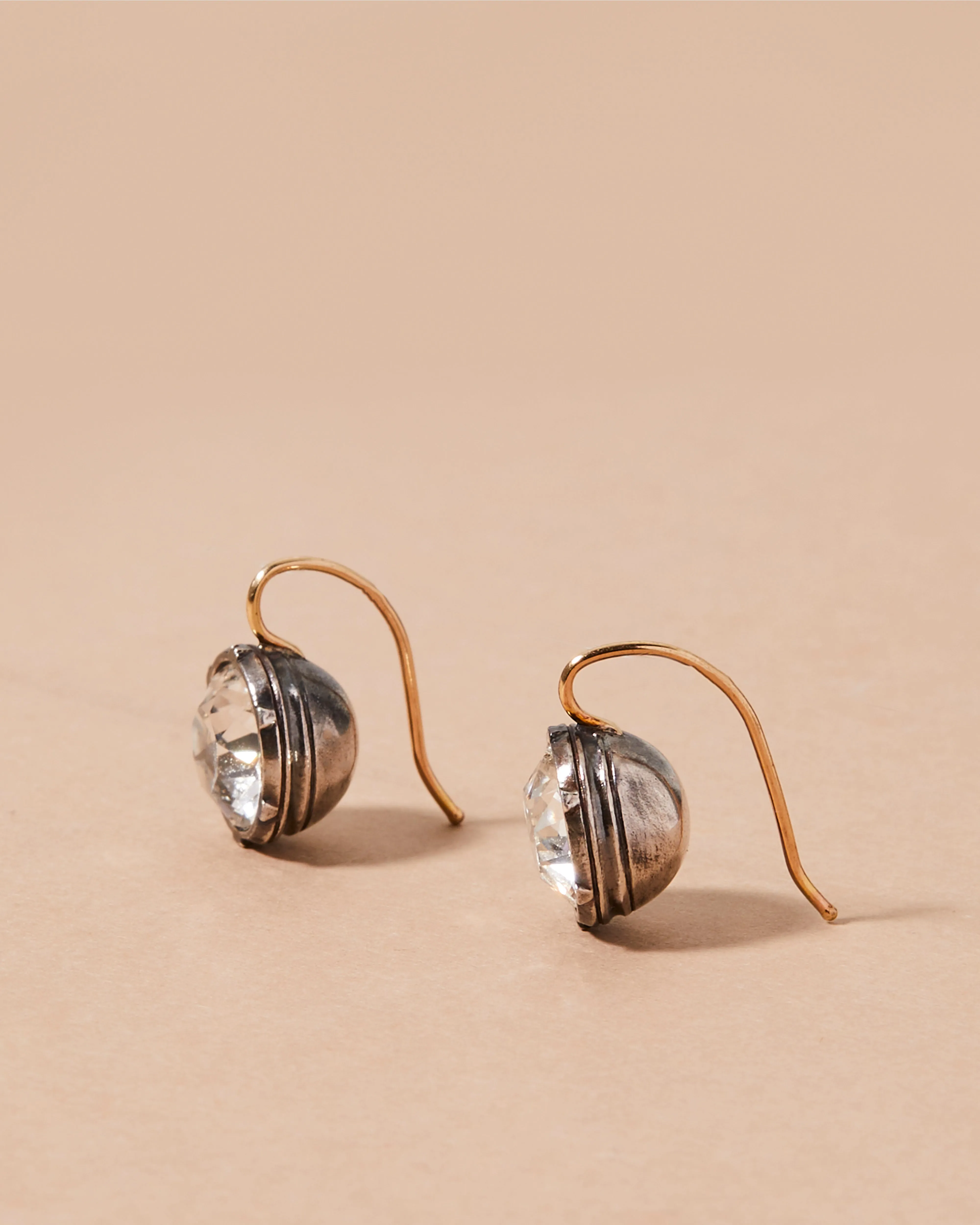 Paste Stone Sterling Silver Wire Drop Earrings sold by Alexis Bittar product image thumbnail 3