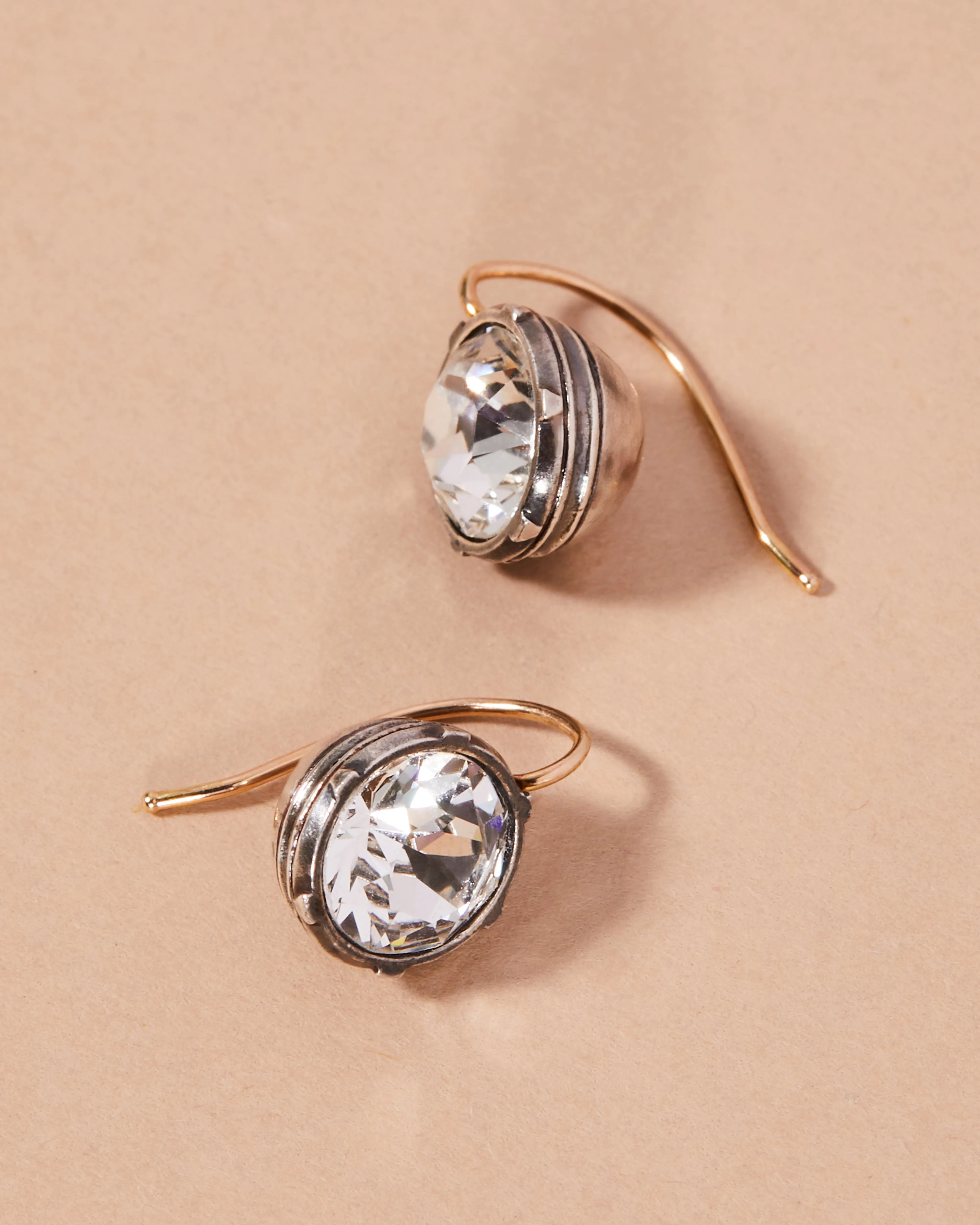 Paste Stone Sterling Silver Wire Drop Earrings sold by Alexis Bittar product image thumbnail 4