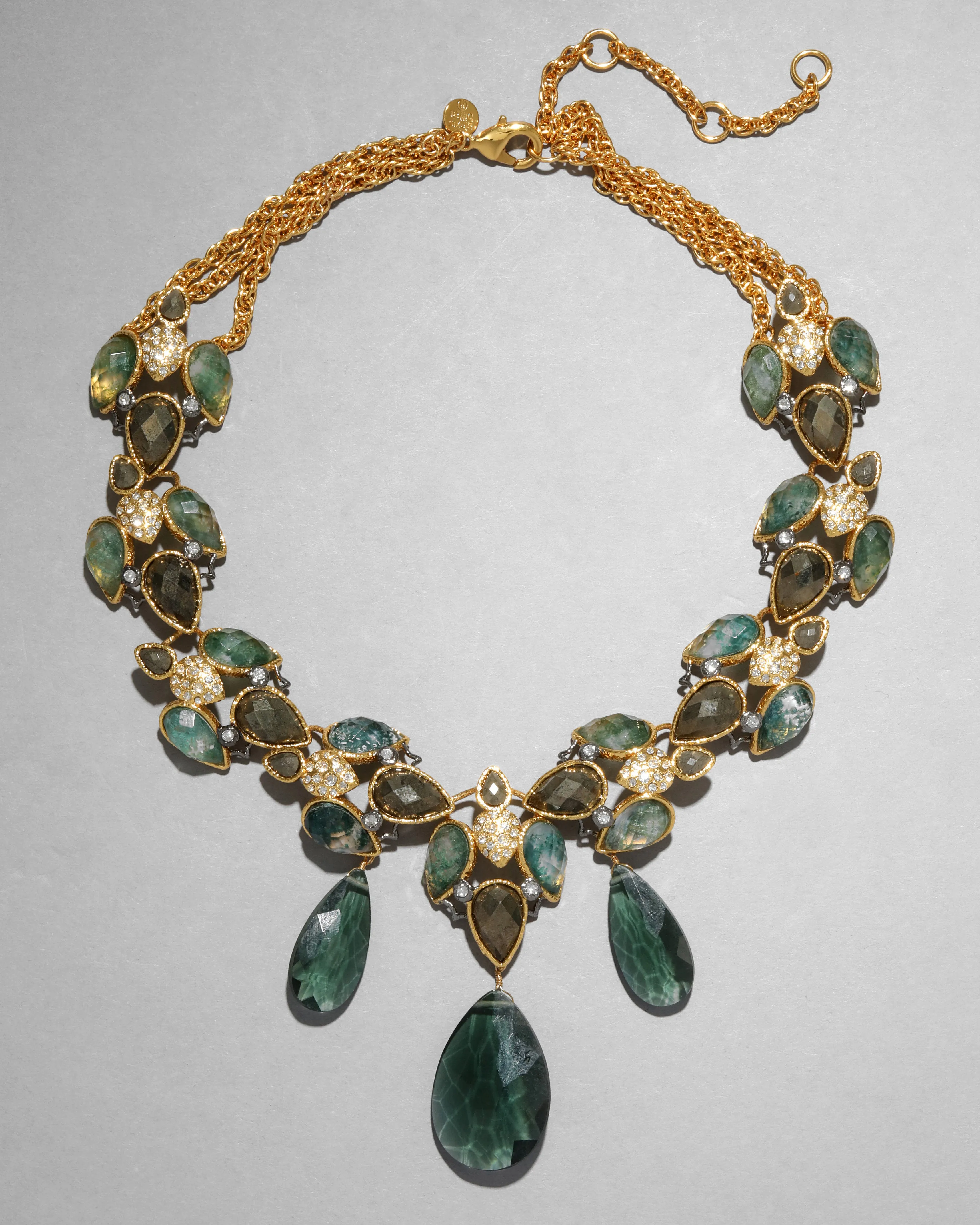 Archive Byzantine Stone Bib Necklace sold by Alexis Bittar