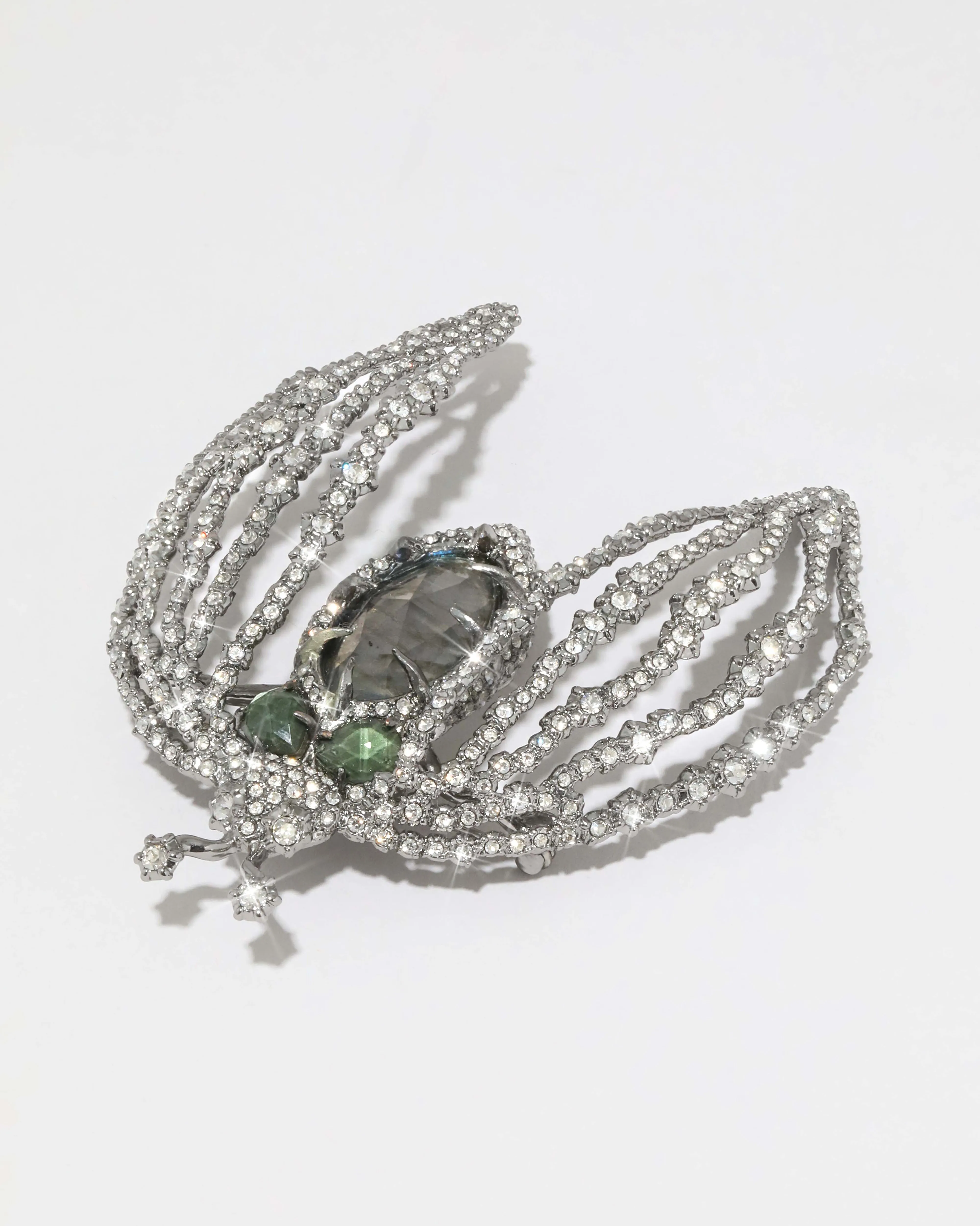 Punk Royale Crystal Flying Beetle Pin sold by Alexis Bittar product image thumbnail 3