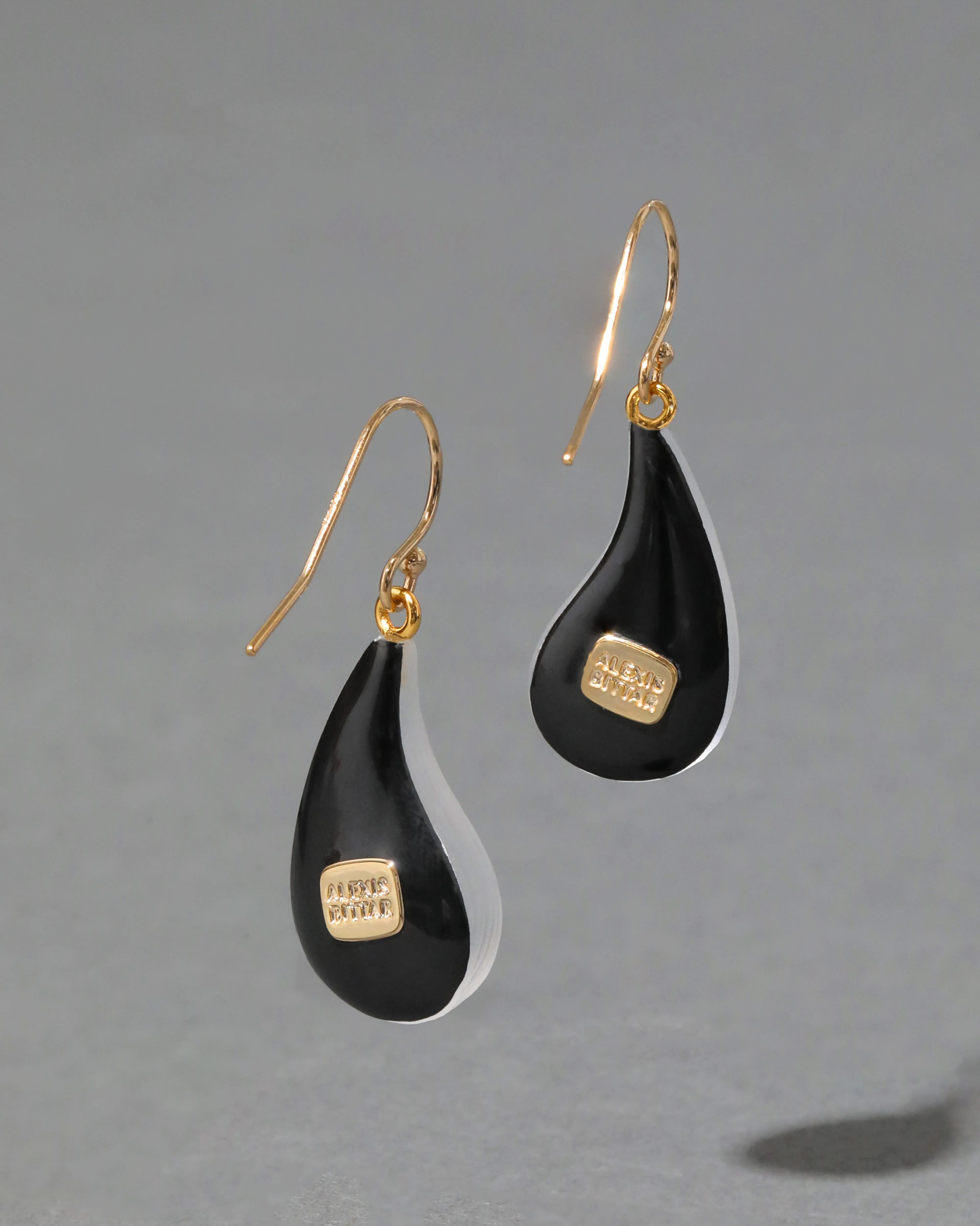 Lucite Dewdrop Earring- Silver sold by Alexis Bittar product image thumbnail 4