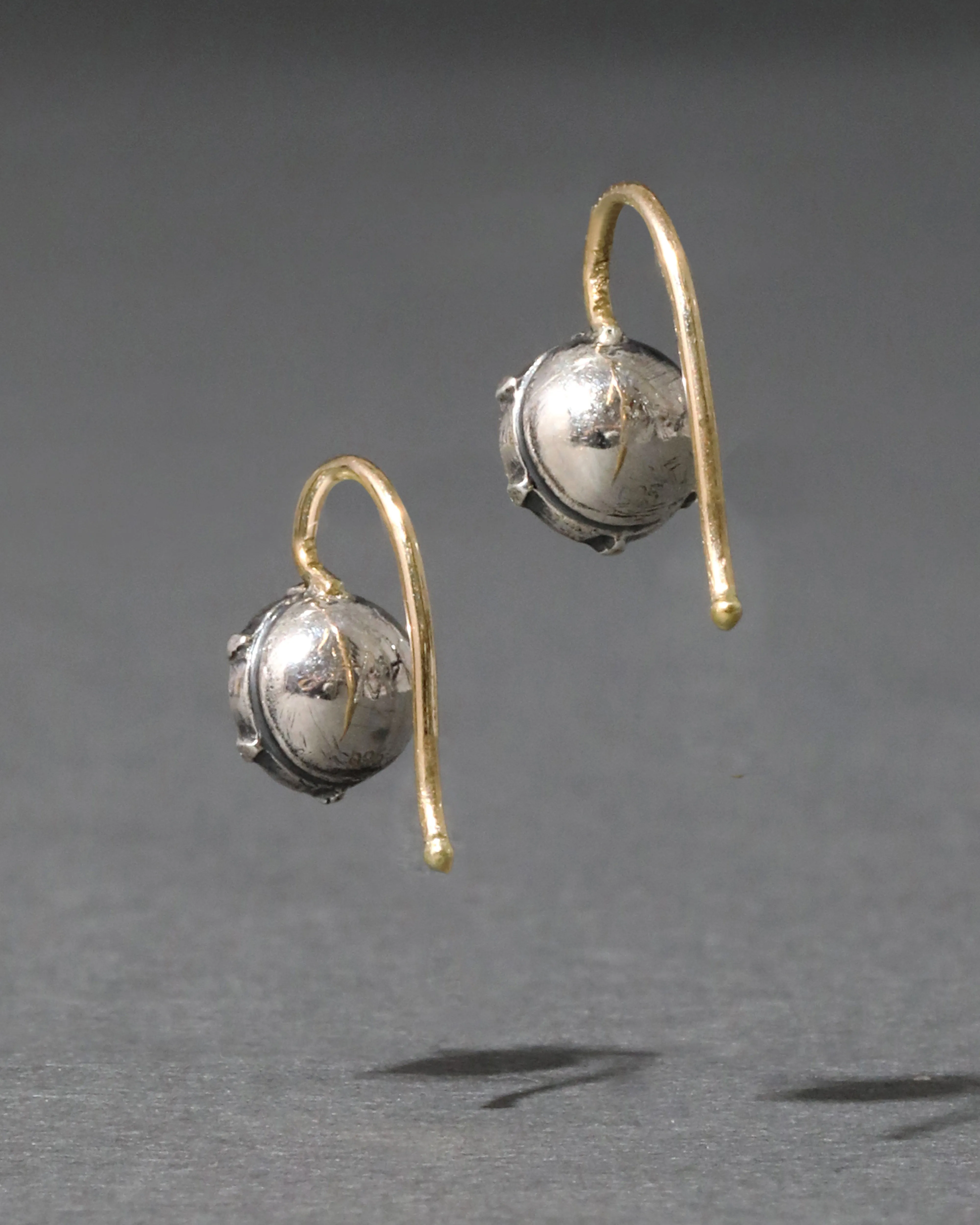 Sterling Silver & 14k Gold Petite Cut Luminous Crystal Wire Earring sold by Alexis Bittar product image thumbnail 5