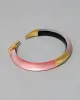 Mirrored Pyramid Lucite Brake Hinge Bracelet- Muted Pink sold by Alexis Bittar