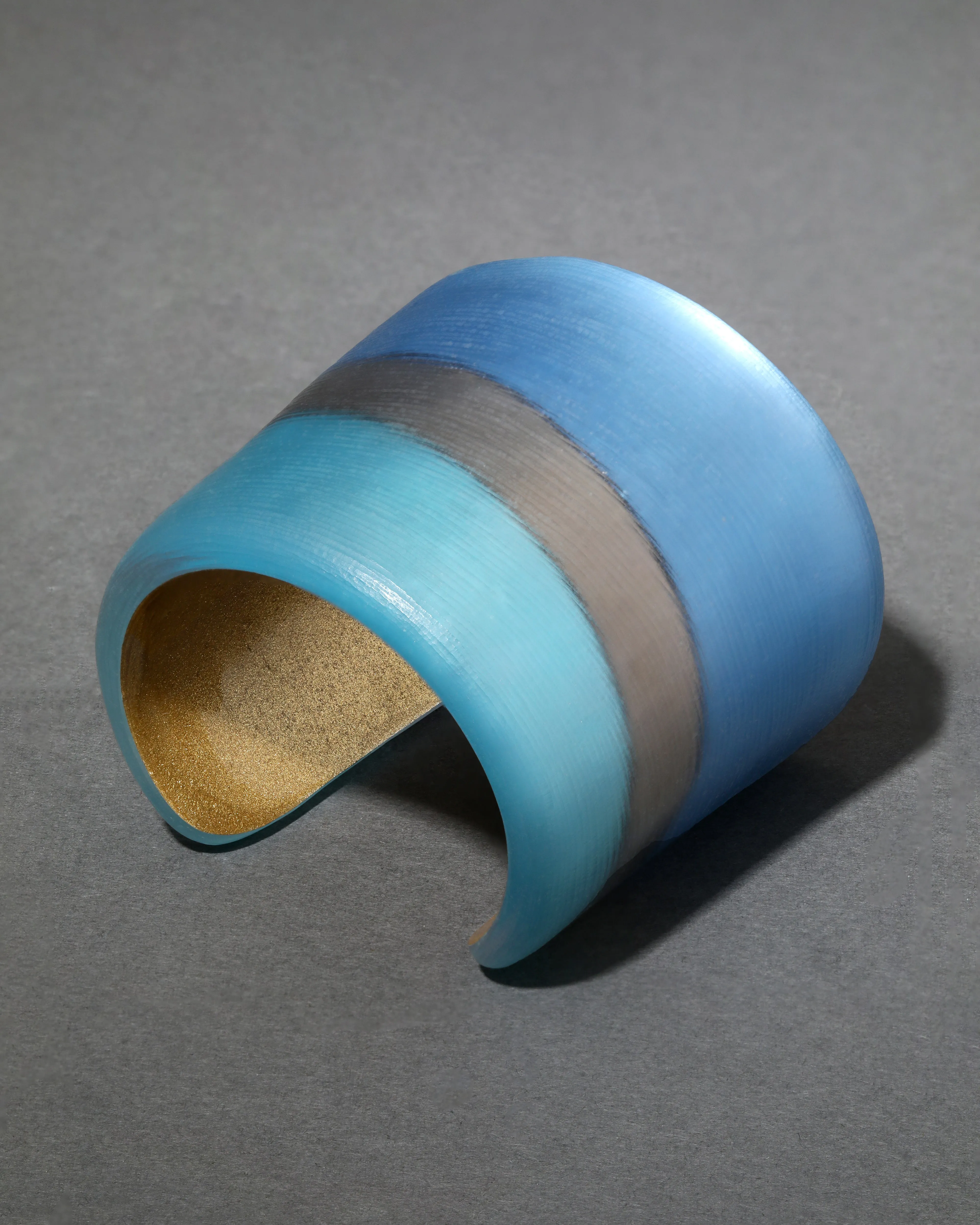 Archive Lucite Colorblock Cuff Bracelet sold by Alexis Bittar