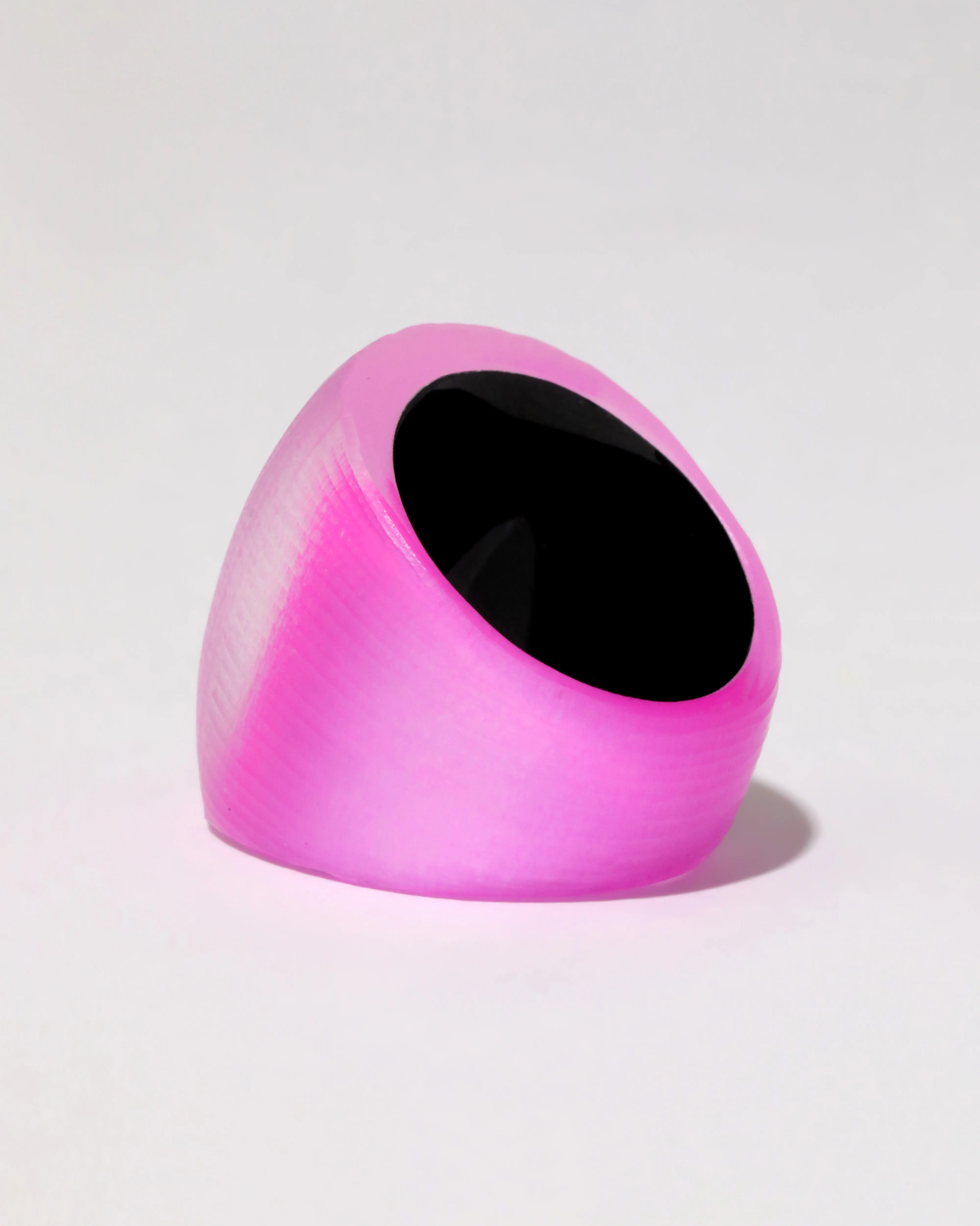 Lucite Block Ring- Azalea sold by Alexis Bittar product image thumbnail 4