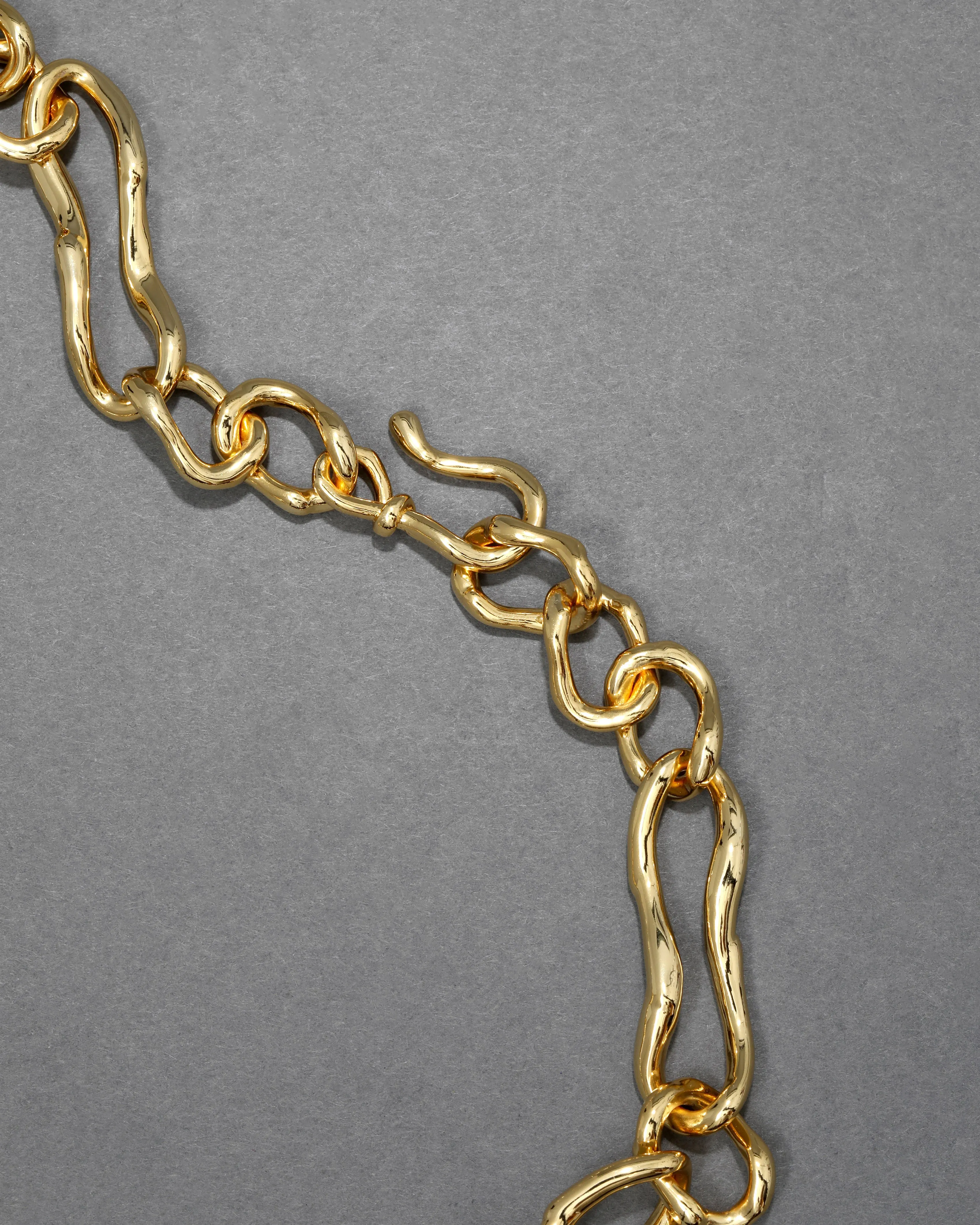 Liquid Lucite Ripple Necklace sold by Alexis Bittar product image thumbnail 4