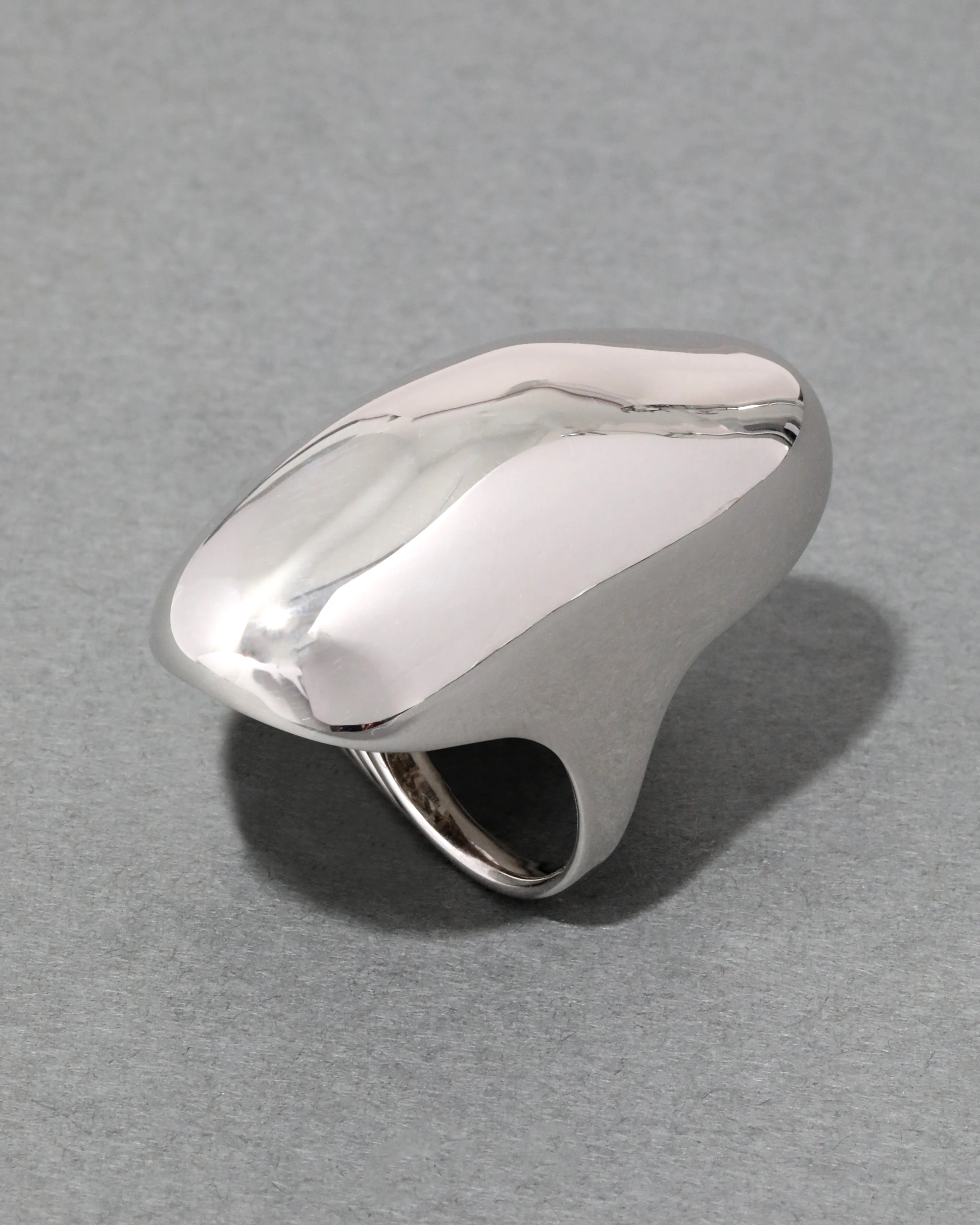 Molten Silver Knuckle Ring sold by Alexis Bittar product image thumbnail 3