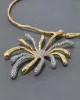 Solanales Crystal Sunburst Collar sold by Alexis Bittar