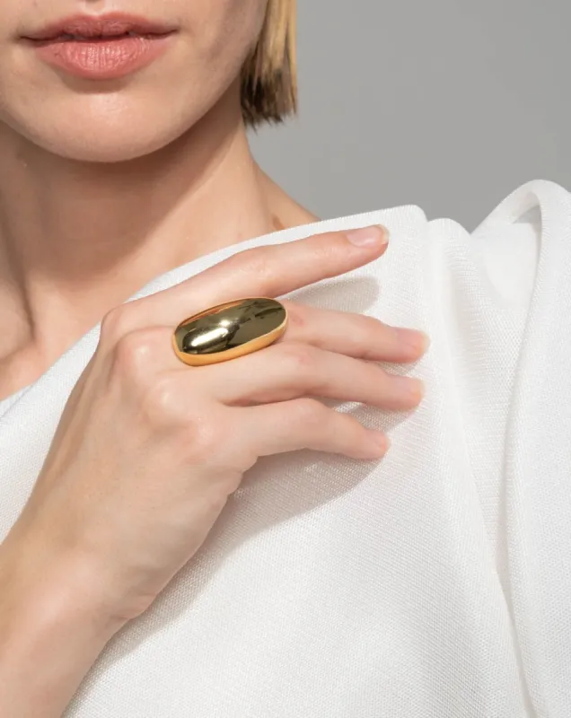 Molten Gold Knuckle Ring sold by Alexis Bittar