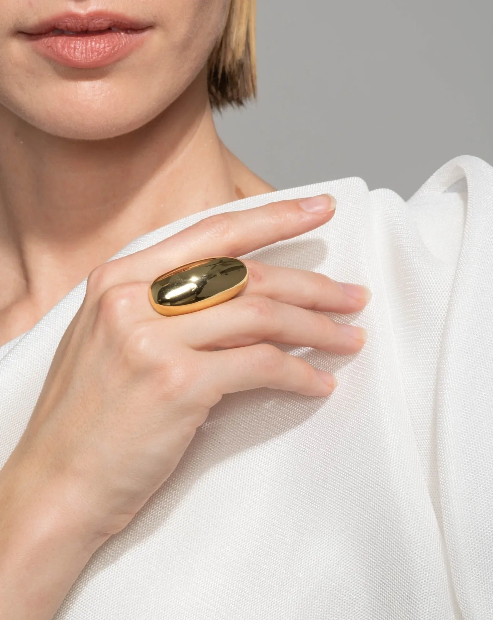 Molten Gold Knuckle Ring sold by Alexis Bittar