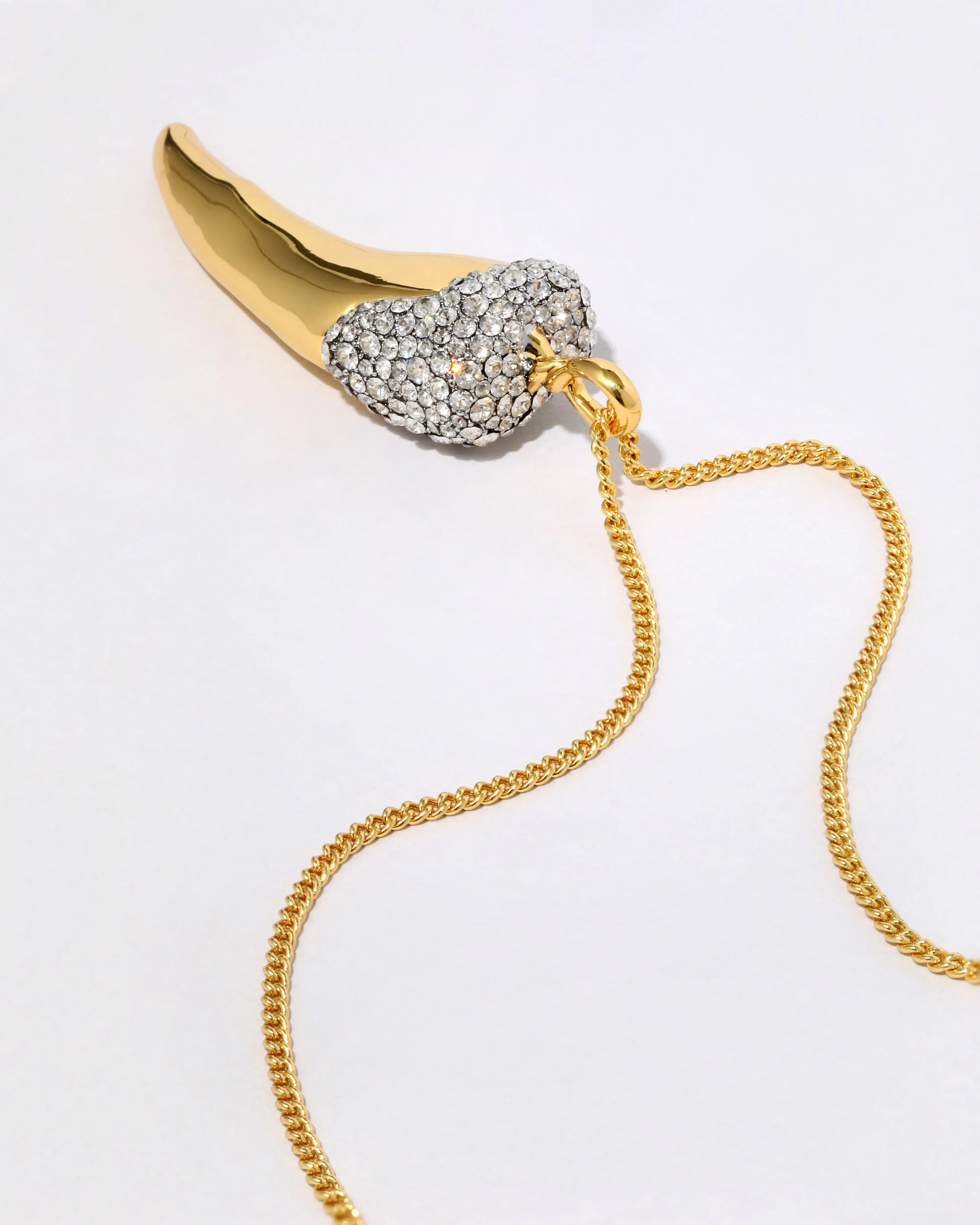 Solanales Crystal Horn Long Necklace sold by Alexis Bittar product image thumbnail 4