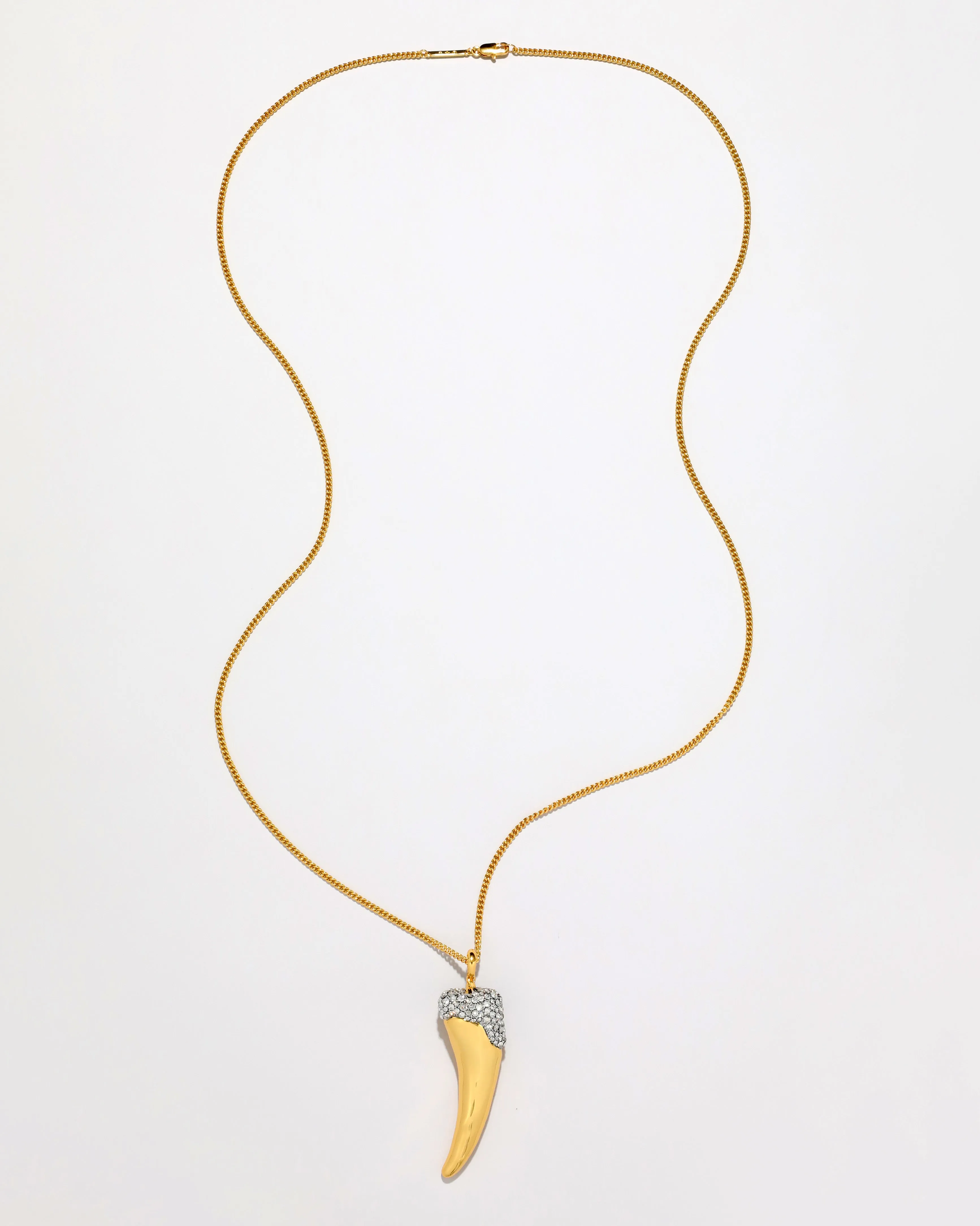 Solanales Crystal Horn Long Necklace sold by Alexis Bittar product image thumbnail 3