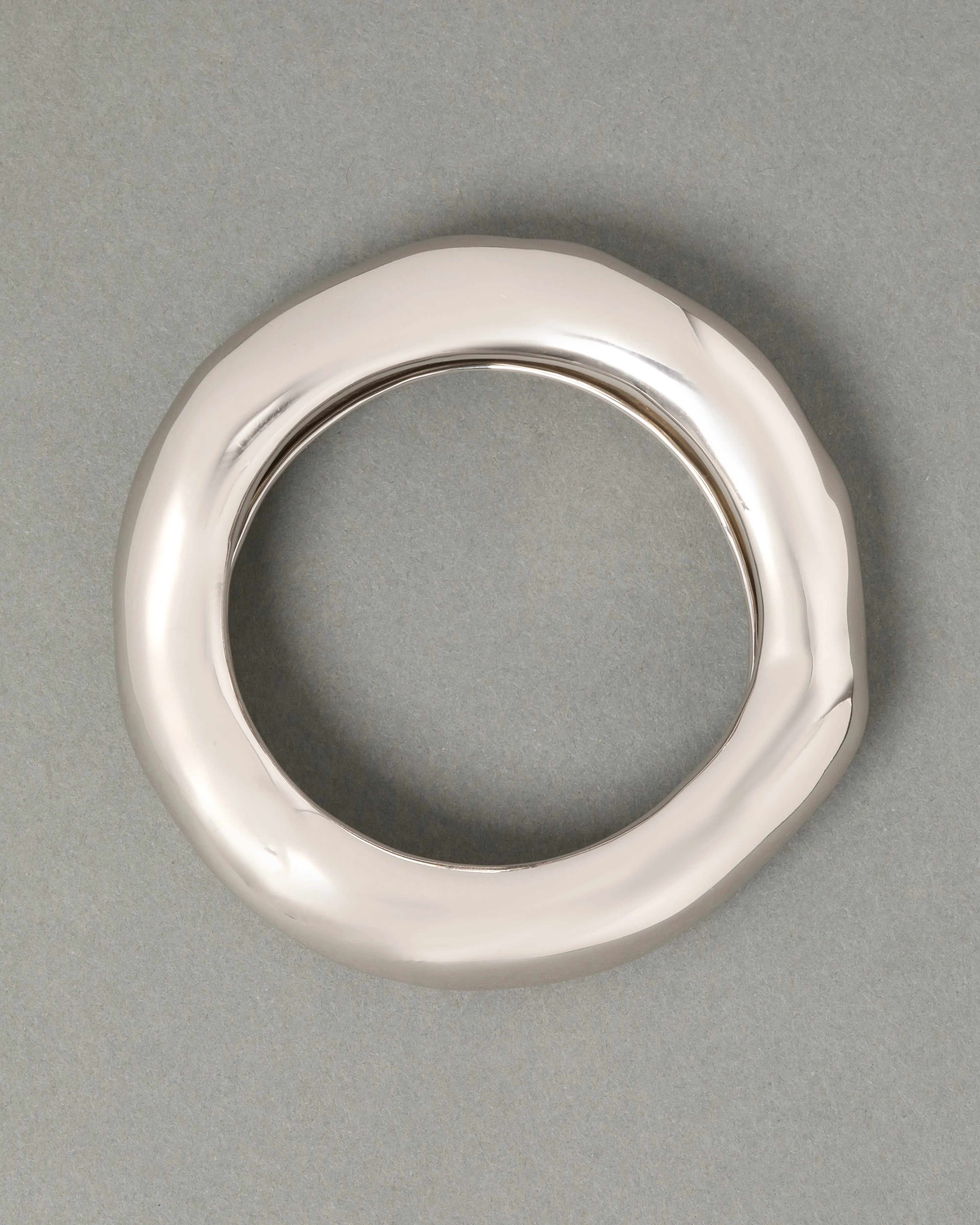 Large Molten Bangle Bracelet - Silver sold by Alexis Bittar product image thumbnail 3