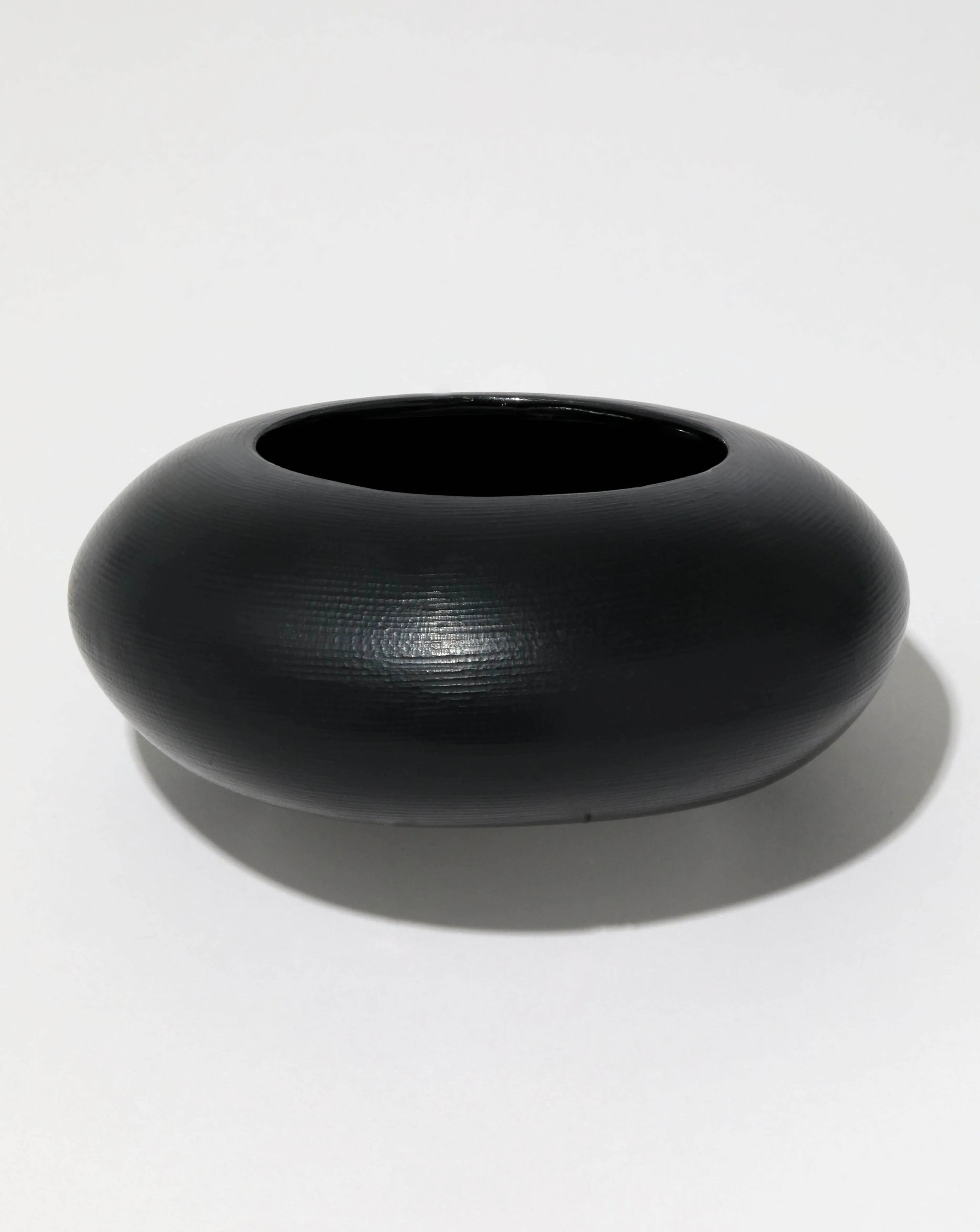 Puffy Lucite Bangle Bracelet- Black sold by Alexis Bittar