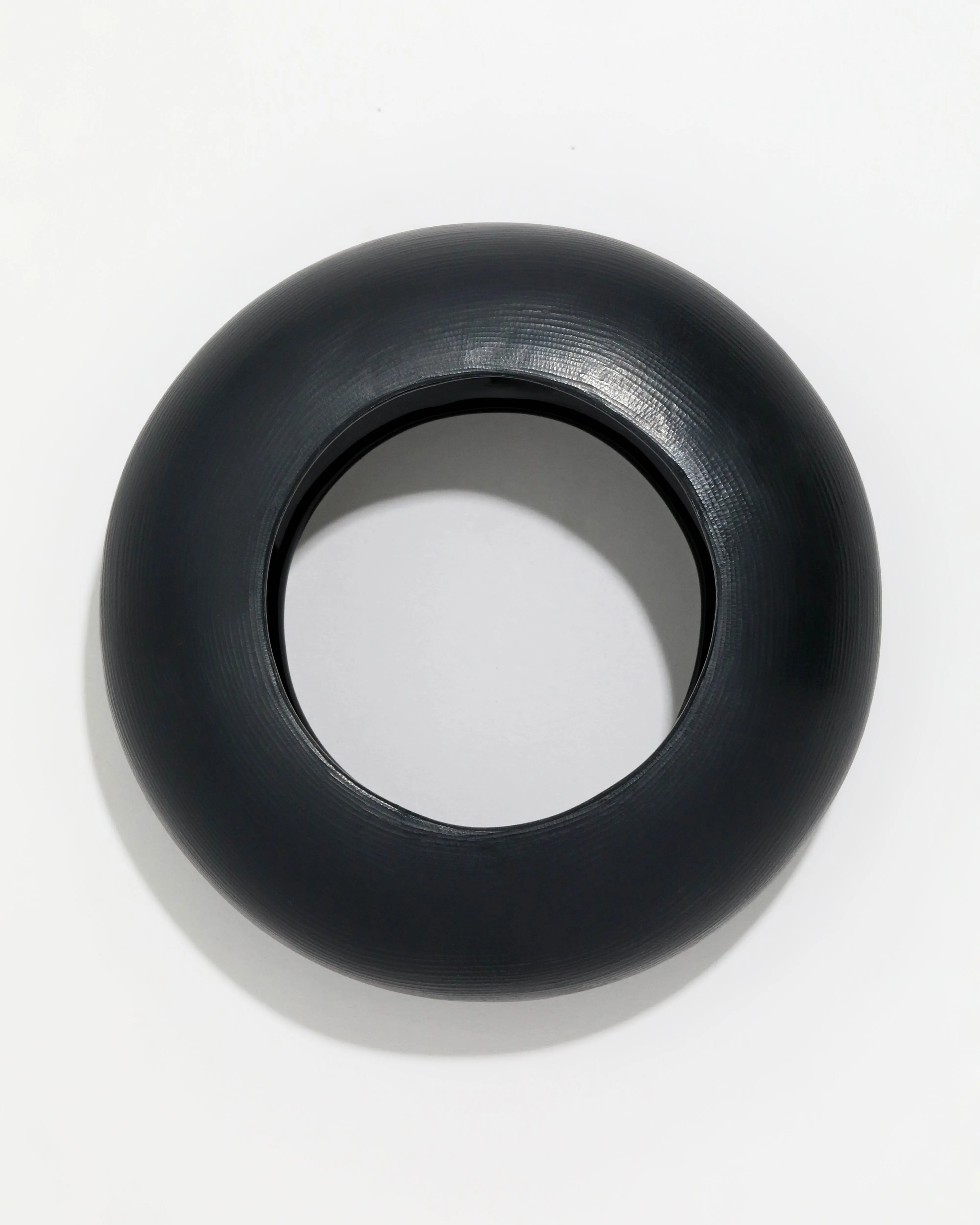 Puffy Lucite Bangle Bracelet- Black sold by Alexis Bittar product image thumbnail 4