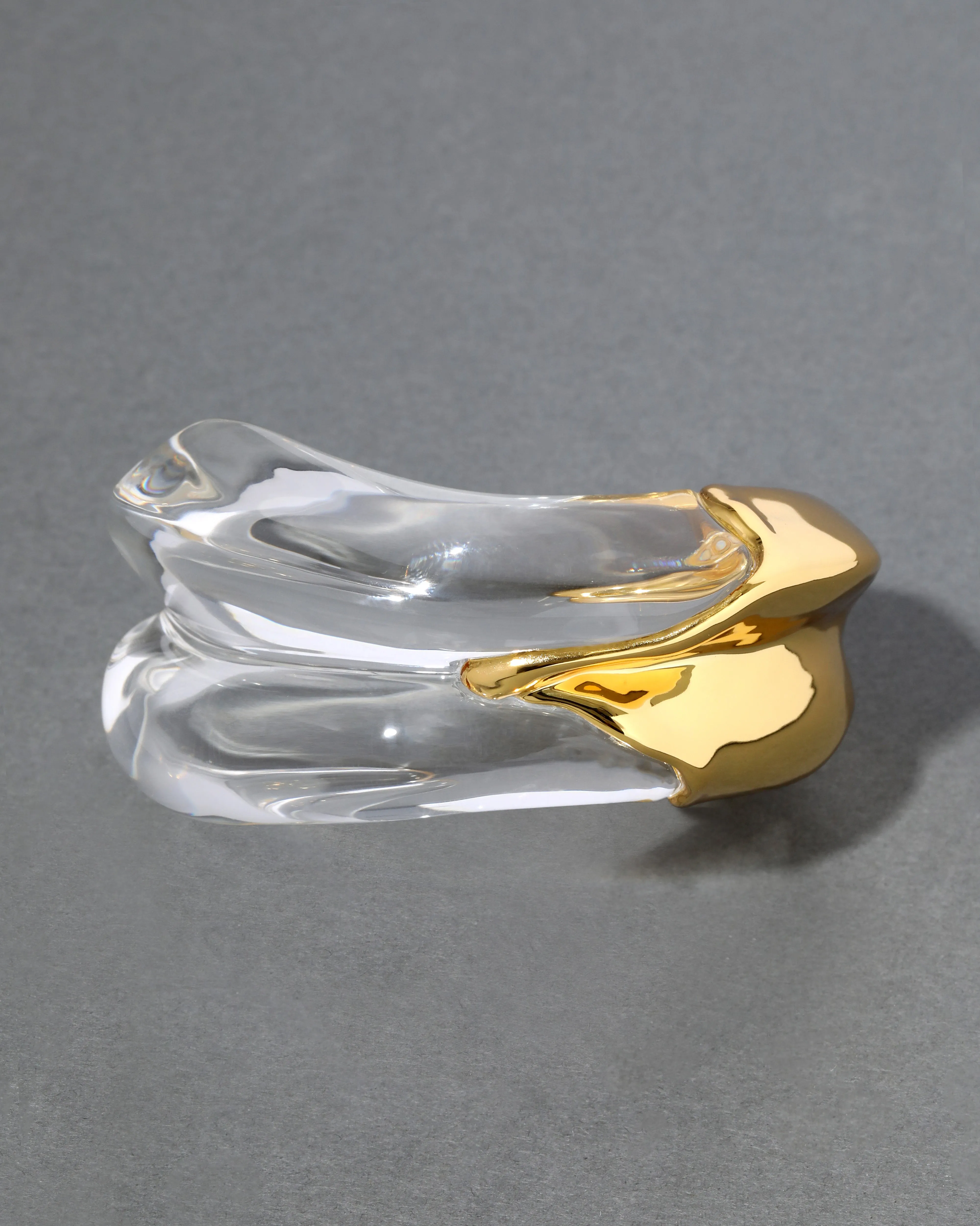 Liquid Lucite Wave Hinged Cuff Bracelet sold by Alexis Bittar product image thumbnail 3