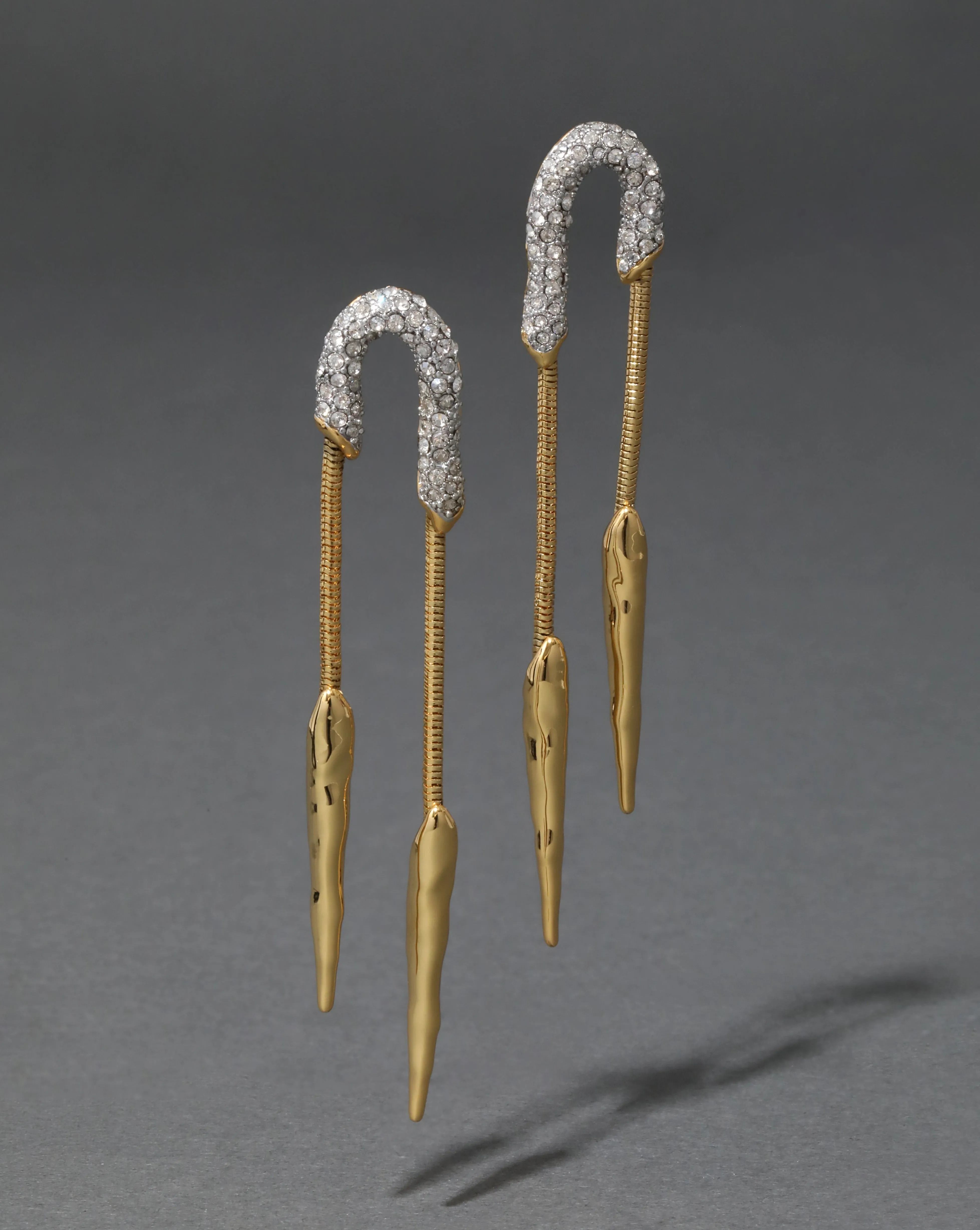 Solanales Crystal Chained Spear Earring sold by Alexis Bittar