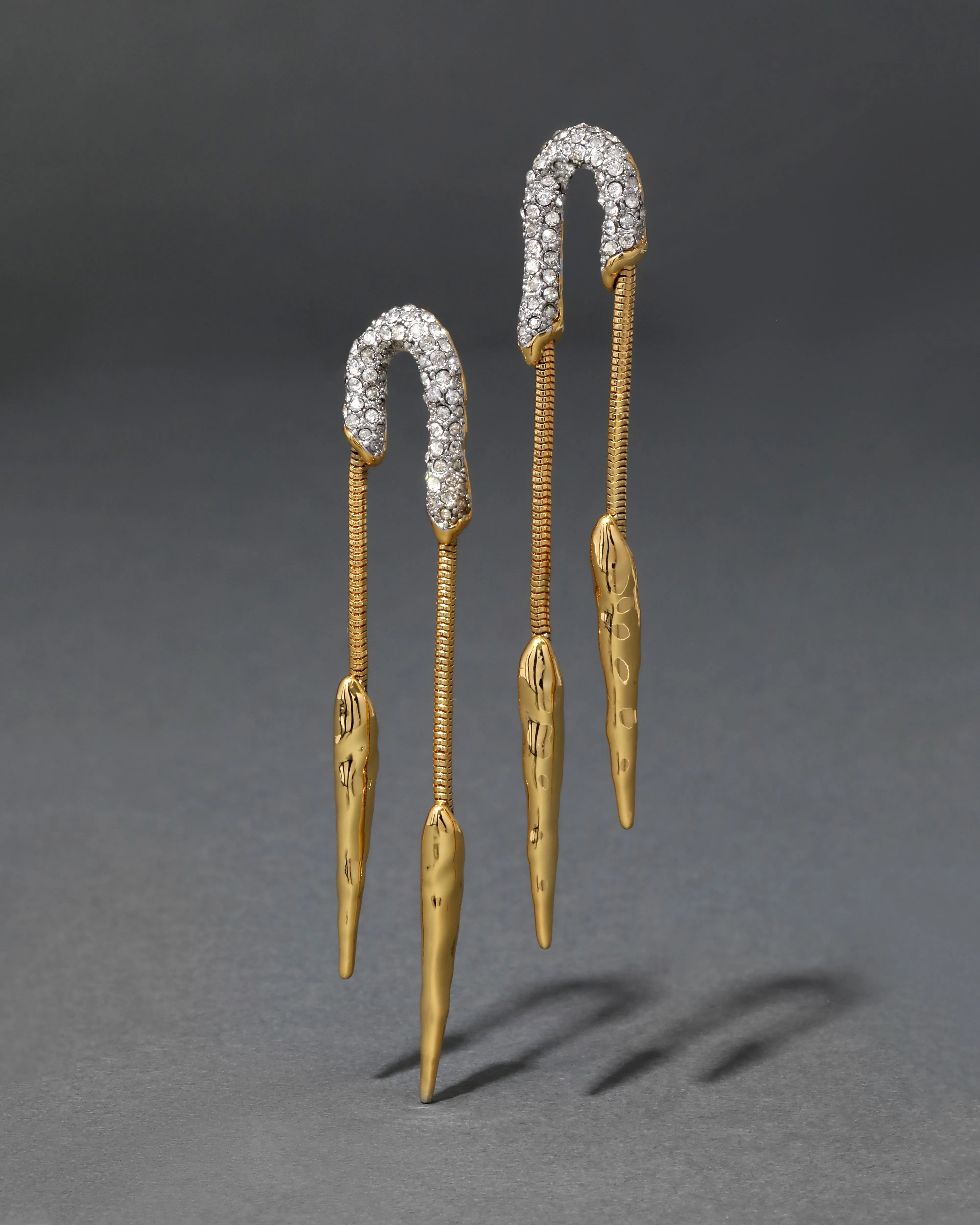 Solanales Crystal Chained Spear Earring sold by Alexis Bittar product image thumbnail 3