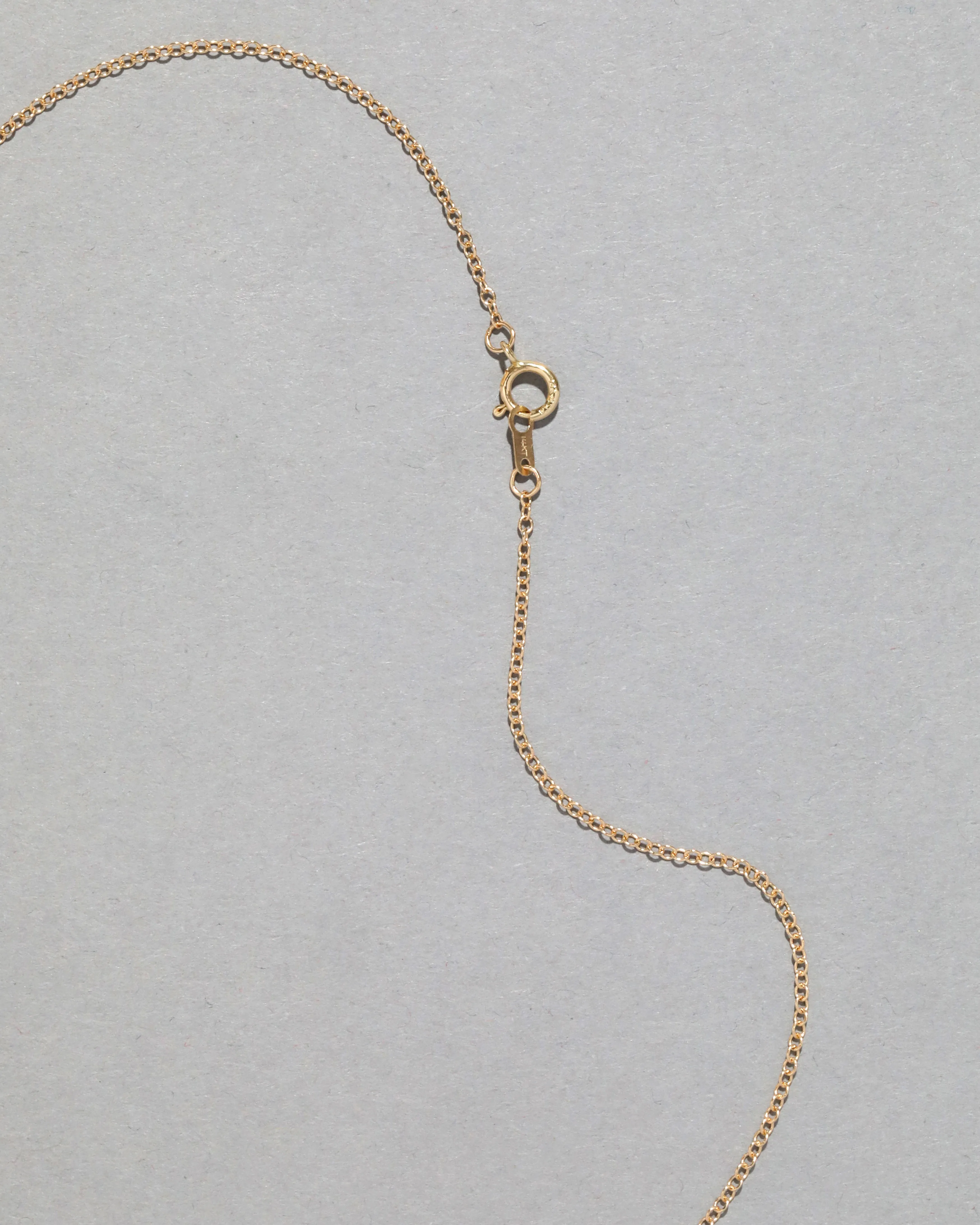 Antique 1900s 14k Gold Hand-Etched Soaring Bird with Ruby Eye Pendant Necklace sold by Alexis Bittar product image thumbnail 3