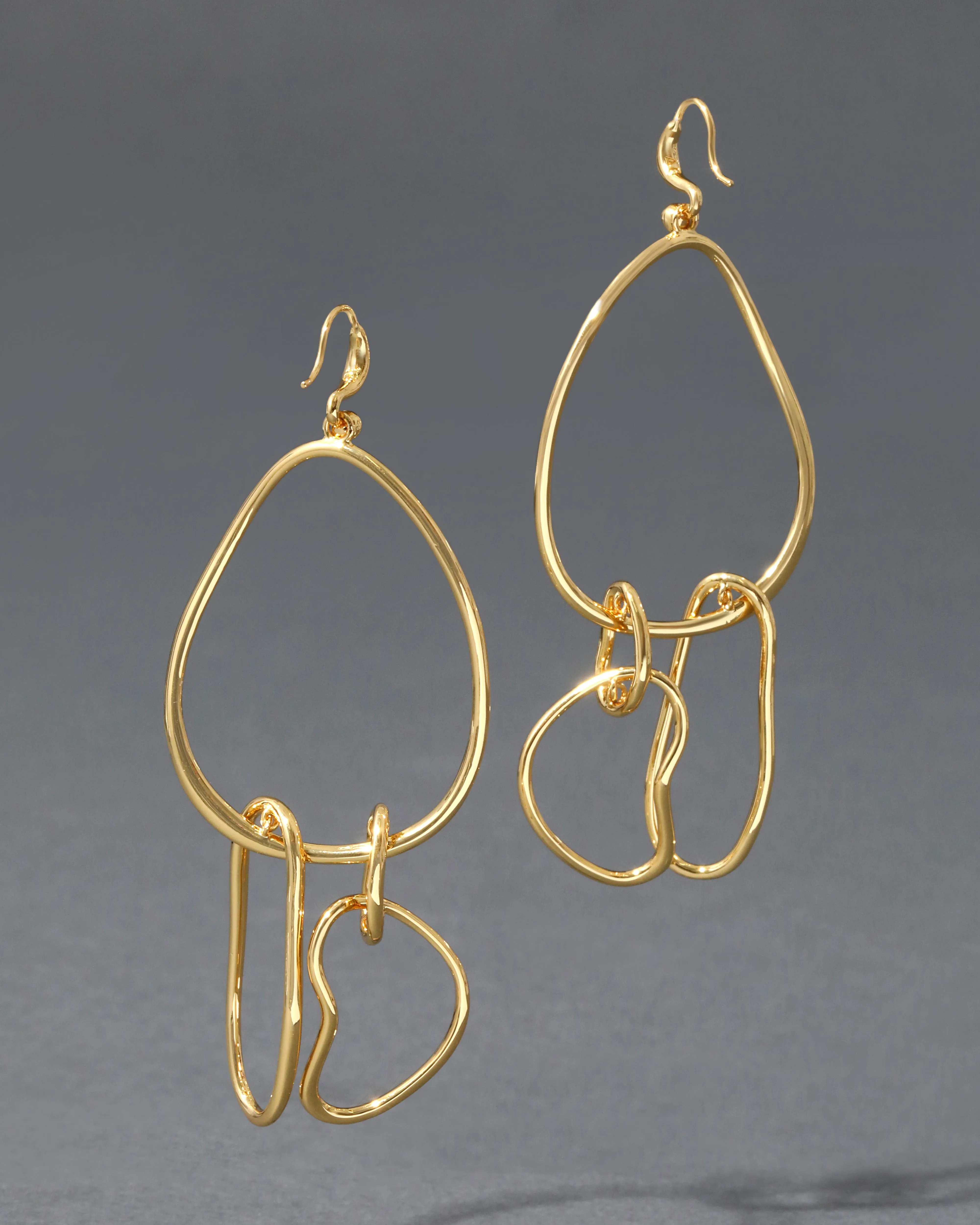 Twisted Gold Large Mobile Earring sold by Alexis Bittar product image thumbnail 3
