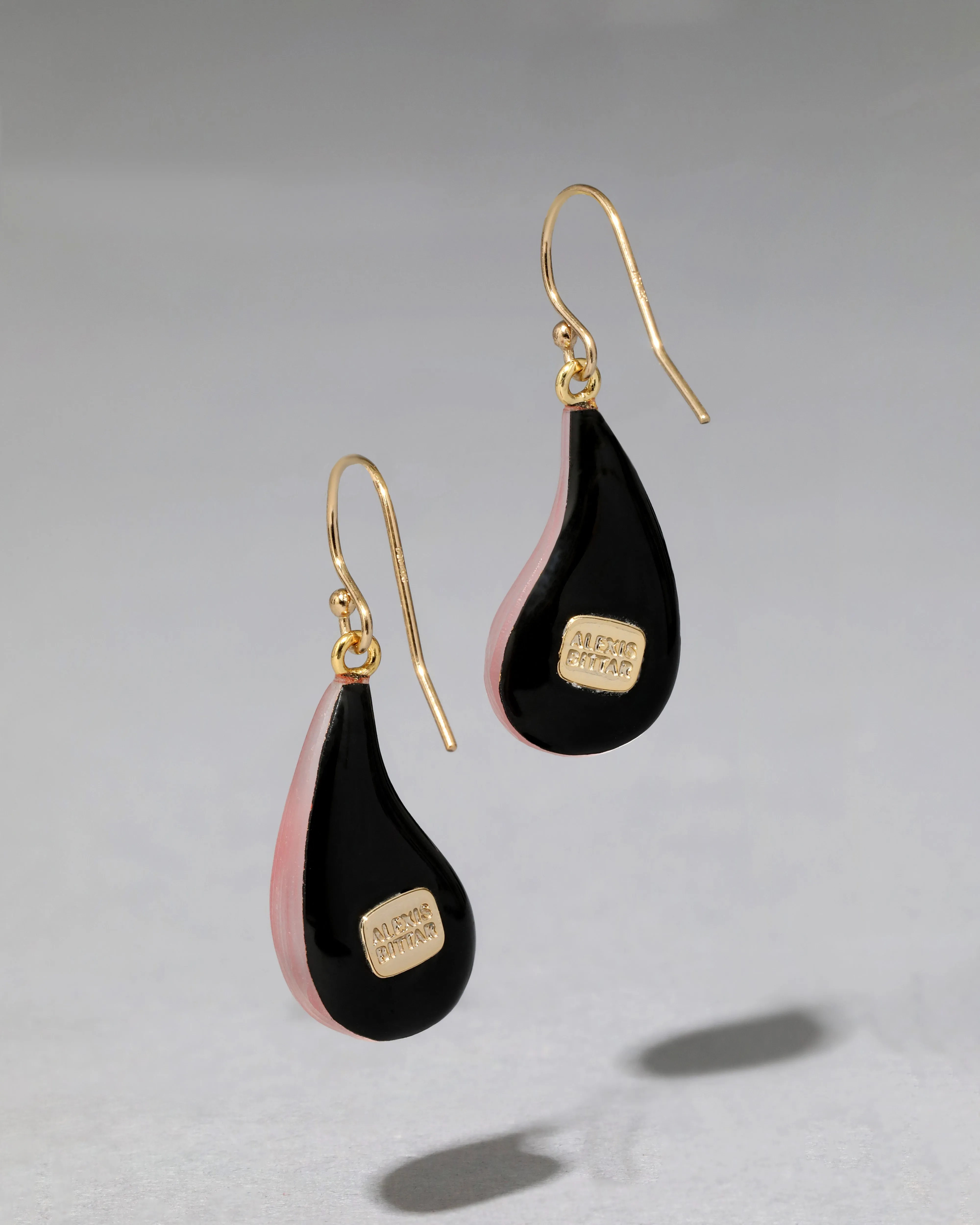 Lucite Dewdrop Earring- Lipstick Red sold by Alexis Bittar product image thumbnail 3