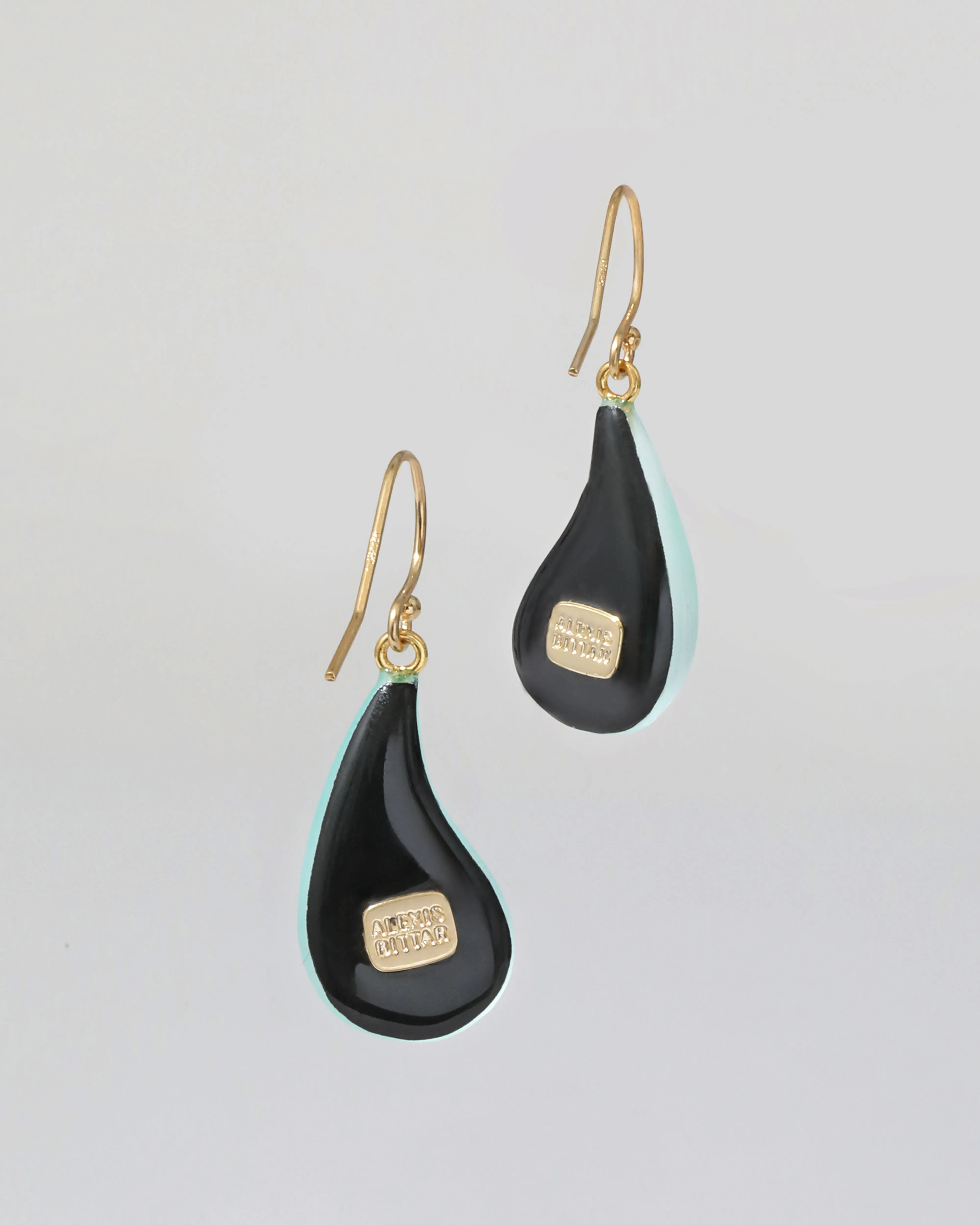 Lucite Dewdrop Earring- Mint Green sold by Alexis Bittar product image thumbnail 2