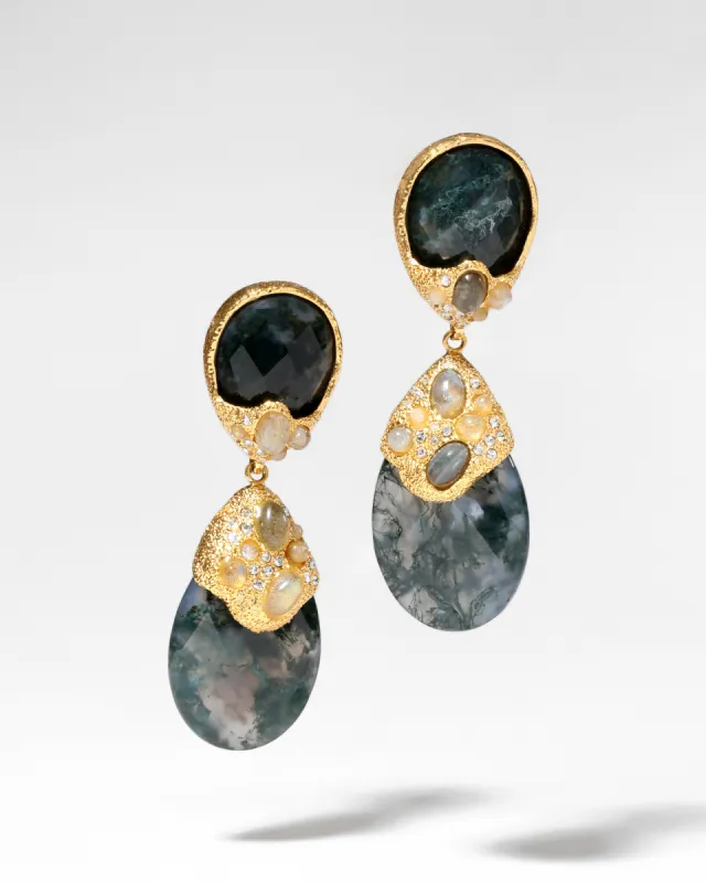 Archive Stone Drop Clip Earring sold by Alexis Bittar