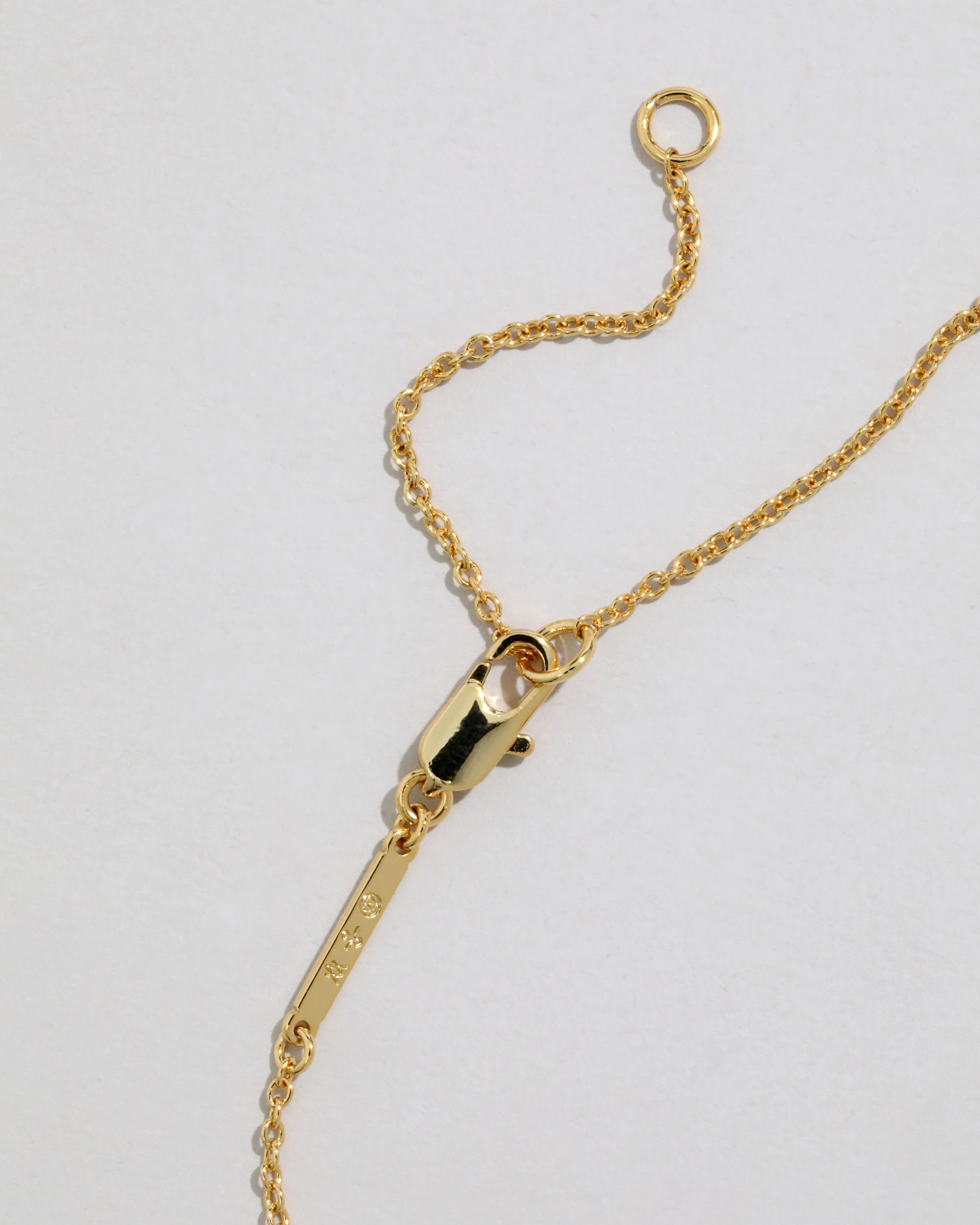 Gold Capped Crescent Lucite Necklace- Black sold by Alexis Bittar product image thumbnail 5