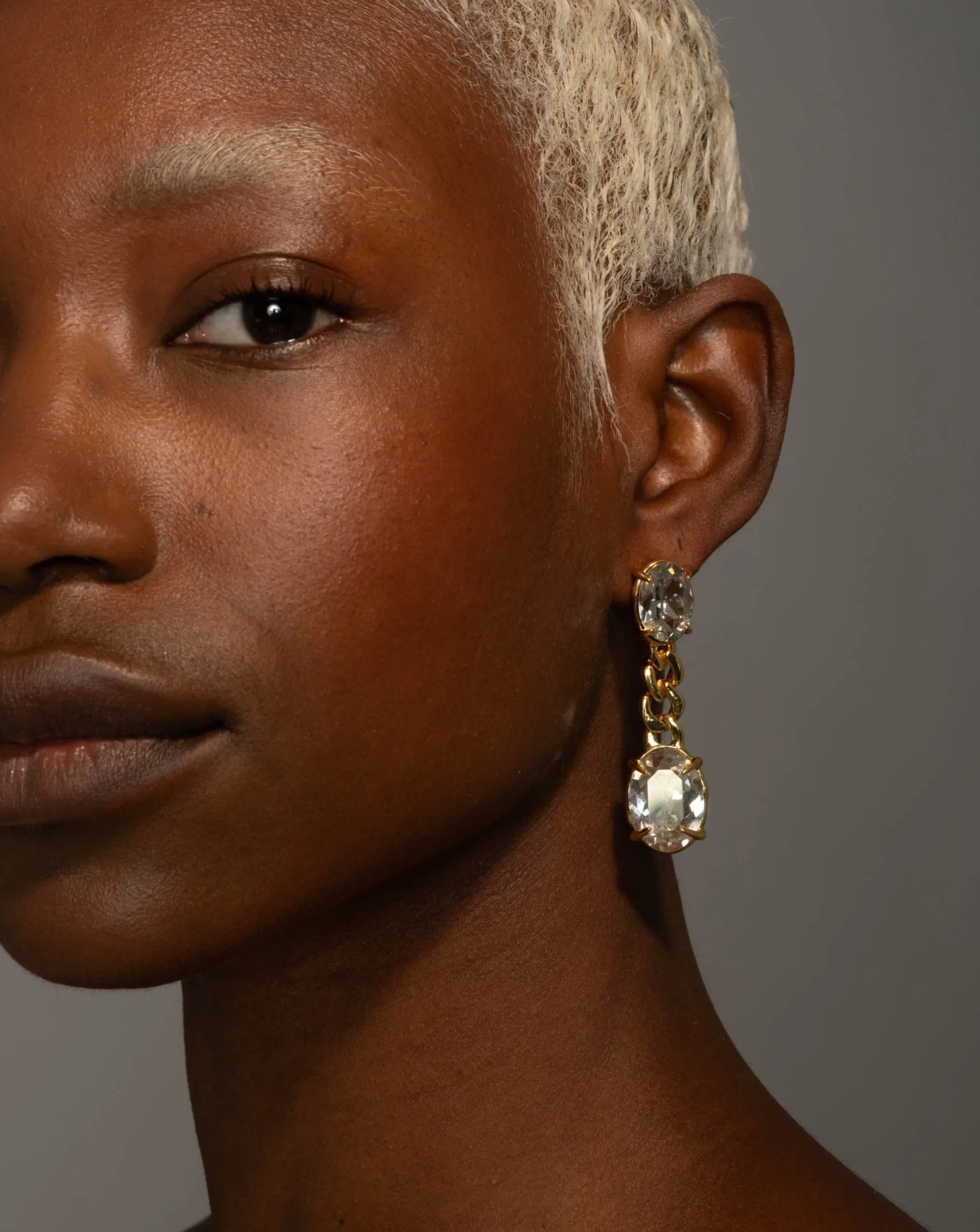 Bonbon Crystal Drop Post Earring sold by Alexis Bittar product image thumbnail 2