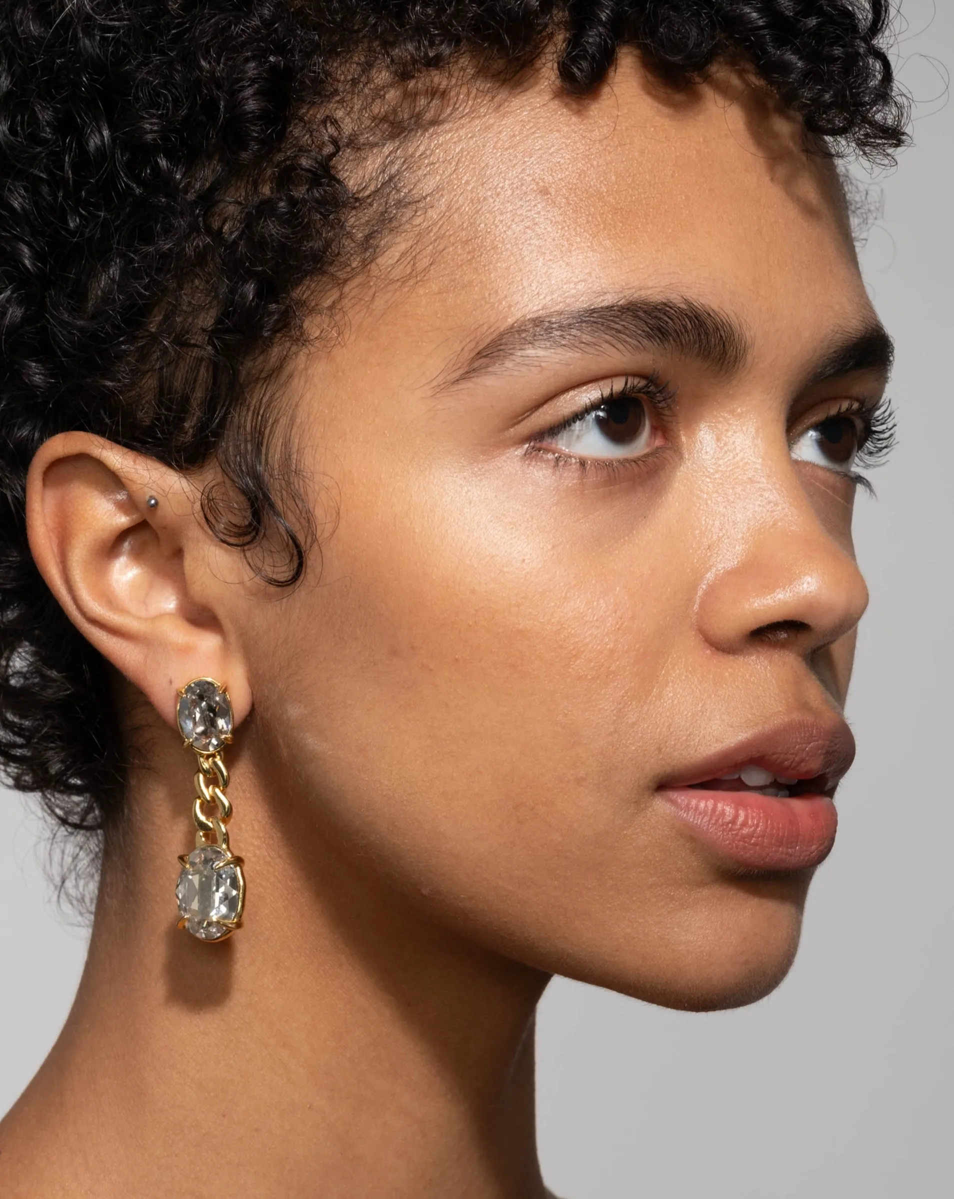 Bonbon Crystal Drop Post Earring sold by Alexis Bittar product image thumbnail 5