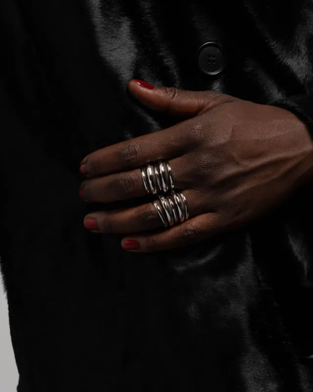 Layered Ring - Silver sold by Alexis Bittar