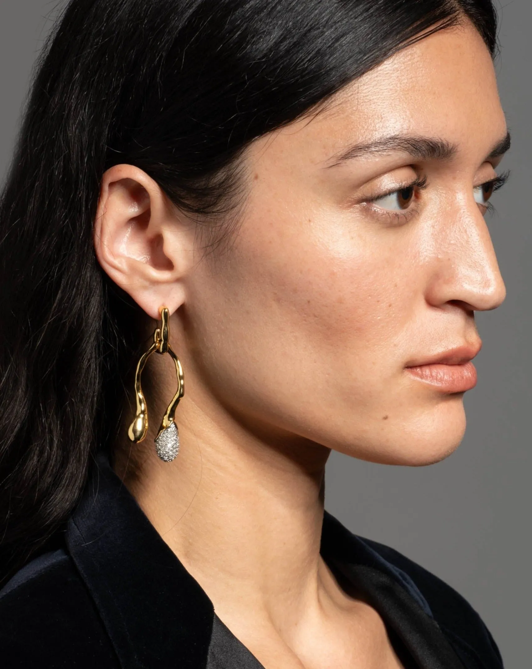Solanales Crystal Mobile Earring sold by Alexis Bittar