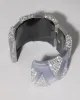 Punk Deco Lucite Crystal Wide Hinge Bracelet- Periwinkle sold by Alexis Bittar