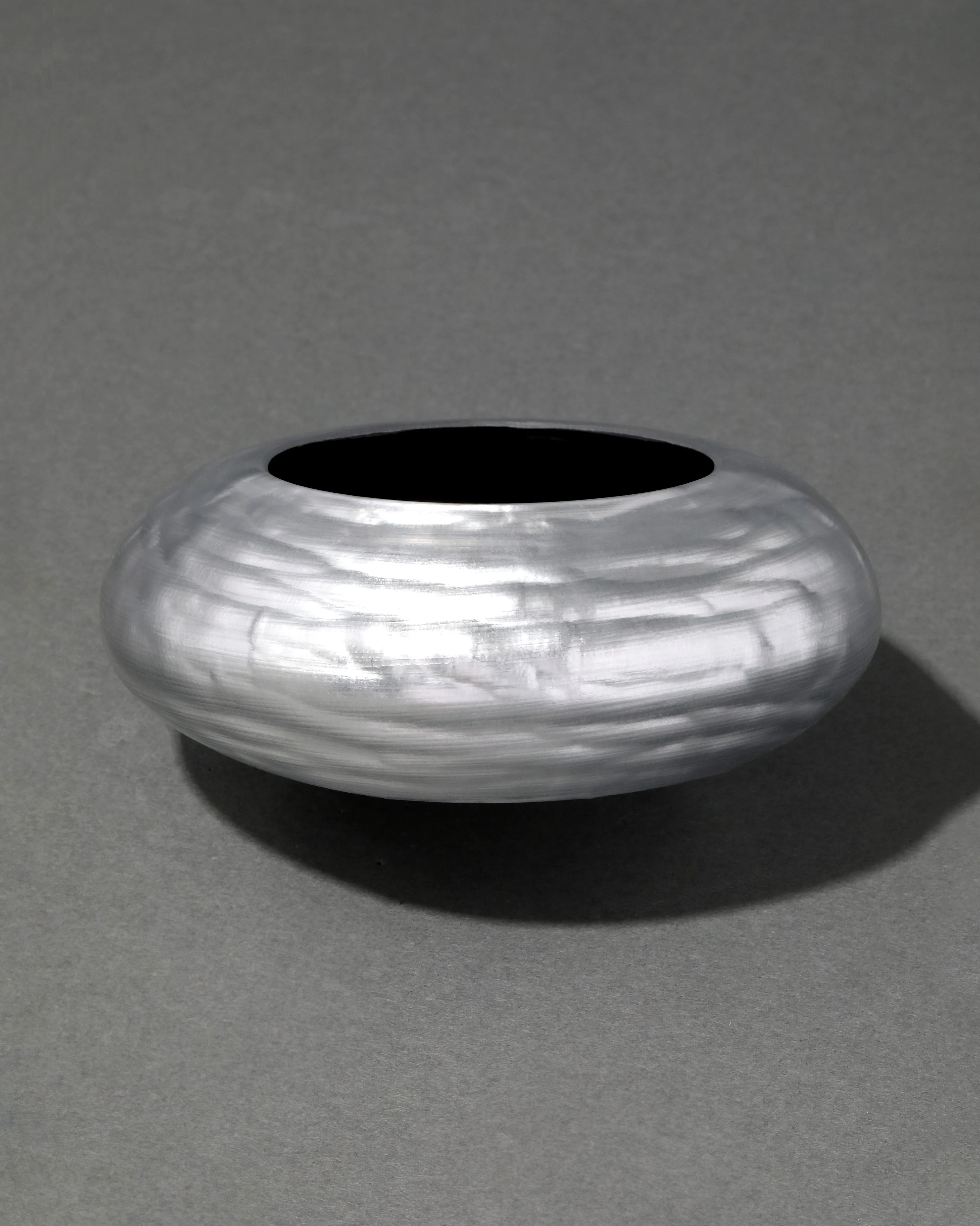 Puffy Lucite Bangle Bracelet- Pewter sold by Alexis Bittar