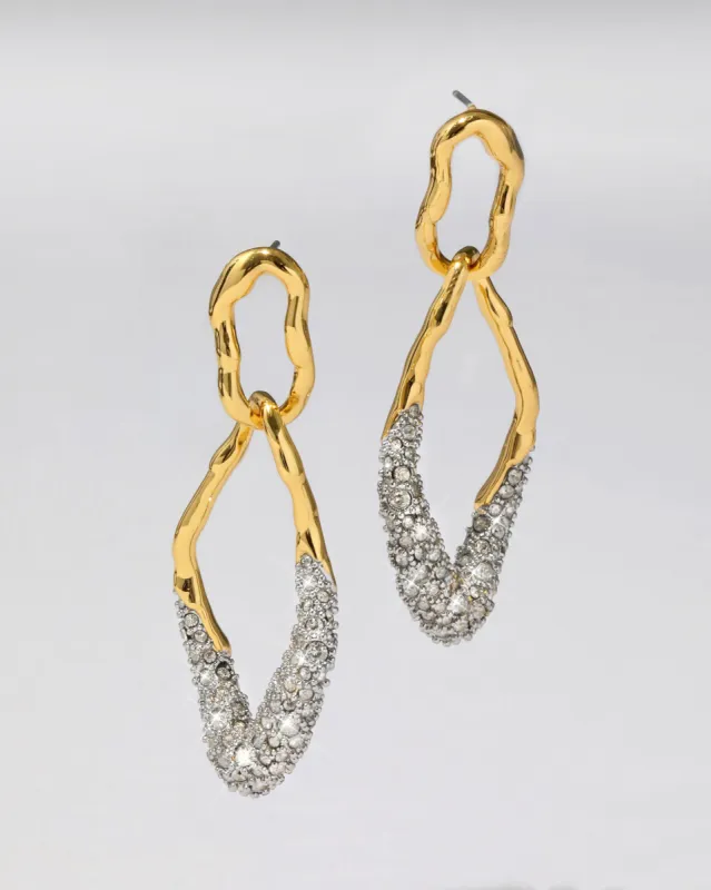 Solanales Double Link Post Earring sold by Alexis Bittar