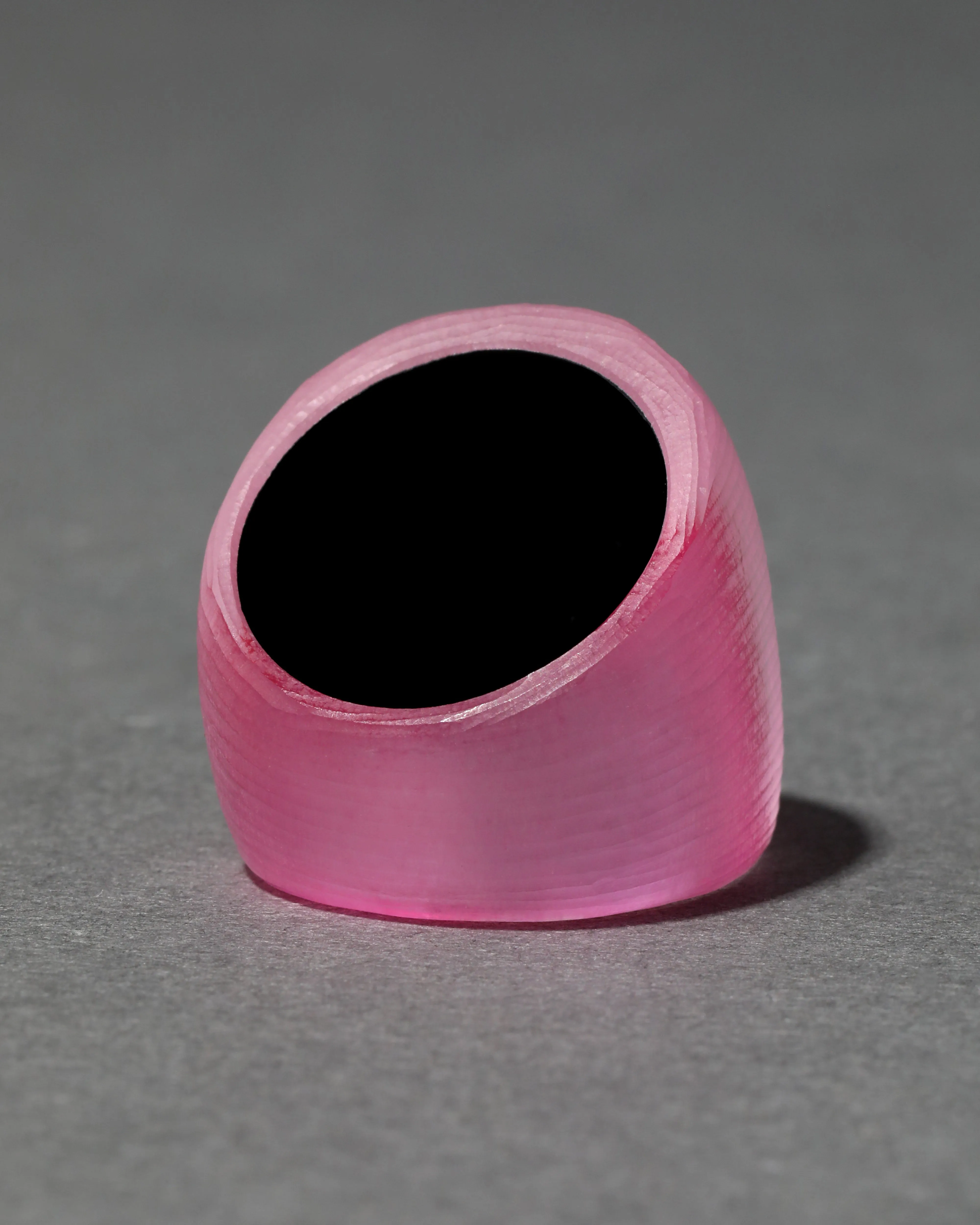 Lucite Block Ring- Candy Pink sold by Alexis Bittar product image thumbnail 4