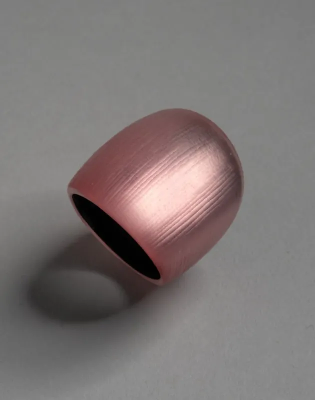 Lucite Block Ring- Muted Pink sold by Alexis Bittar
