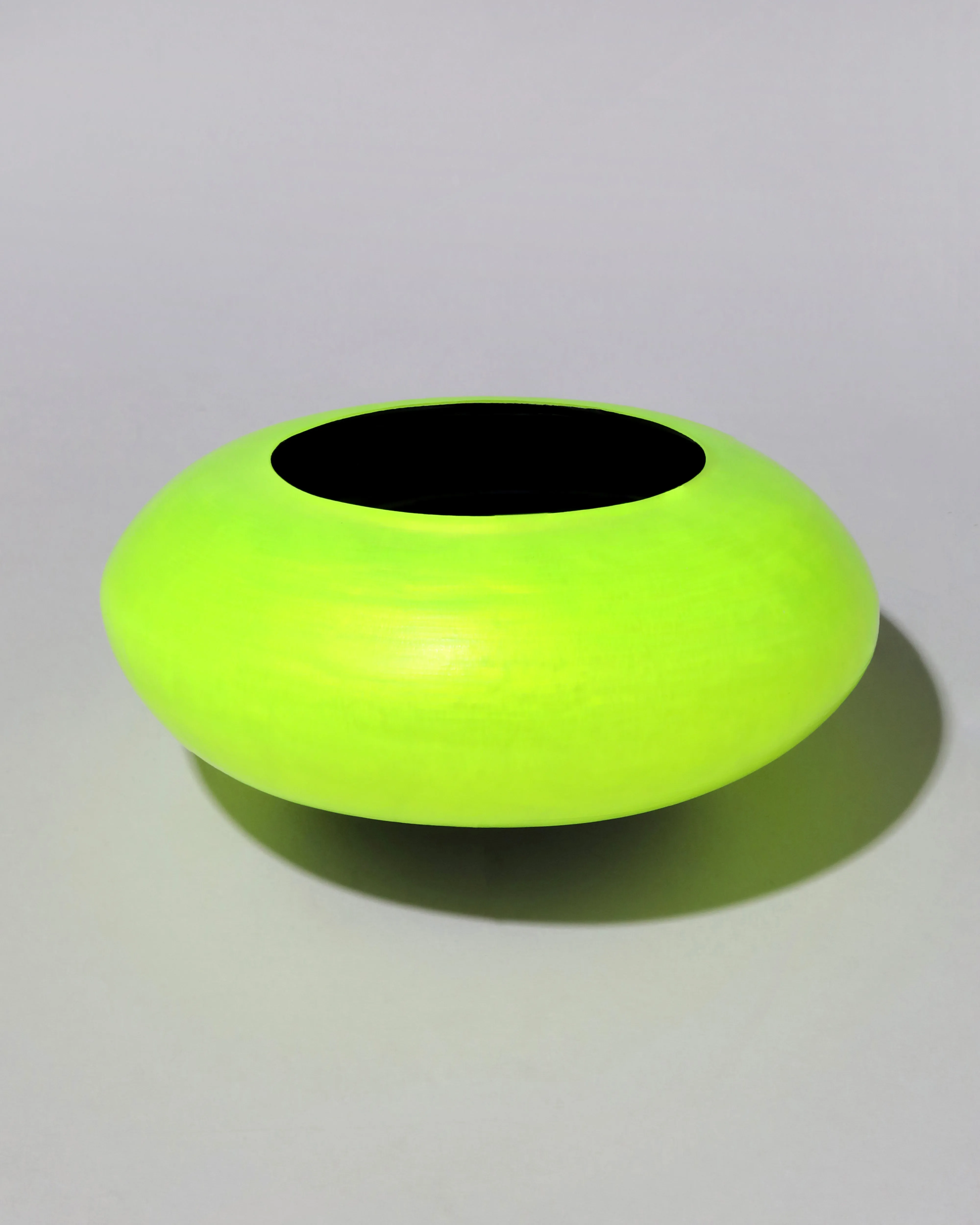 Puffy Lucite Bangle Bracelet- Neon Yellow sold by Alexis Bittar