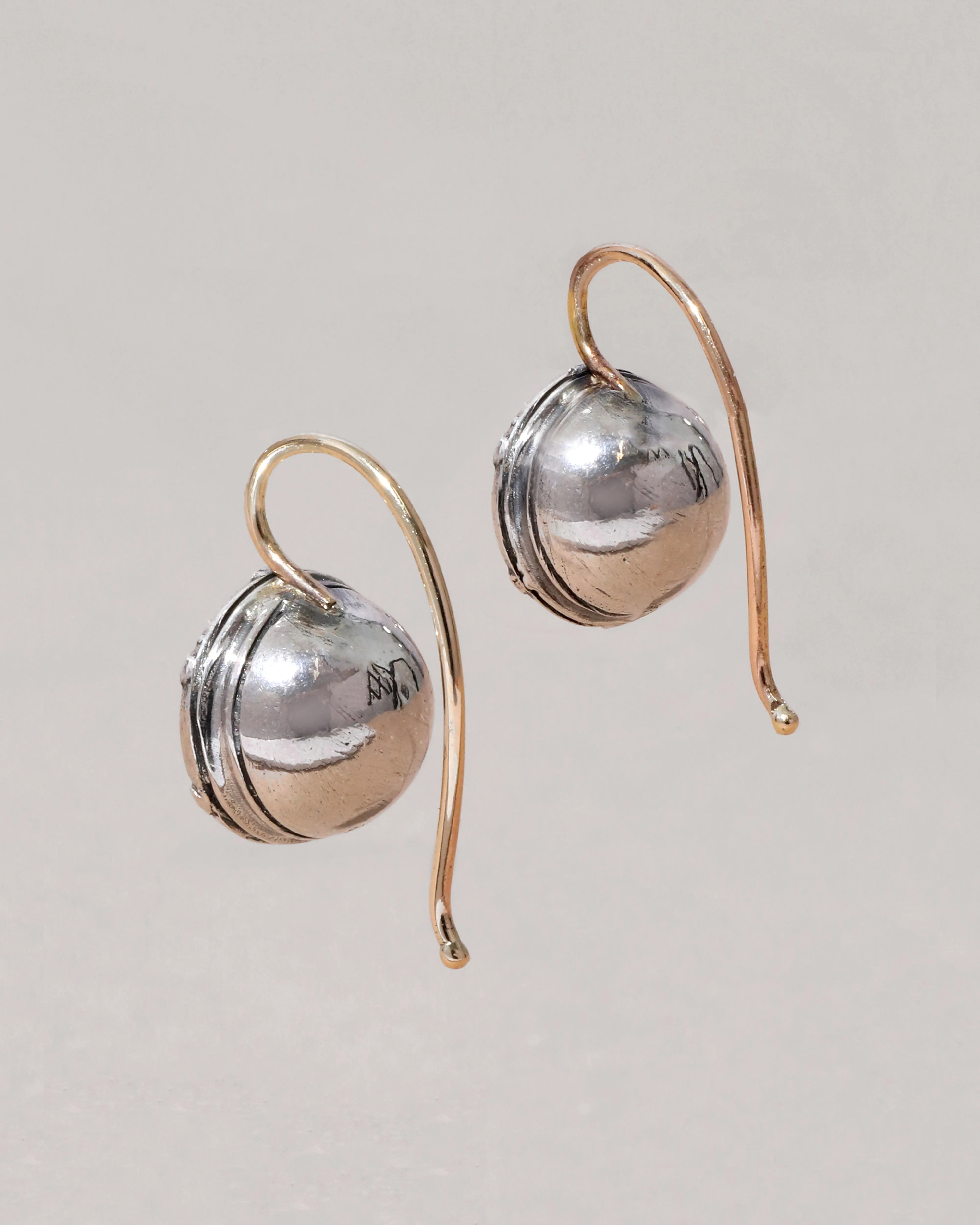Sterling Silver and 14k Gold Wire Drop Medium Cut Luminous Crystal Earring sold by Alexis Bittar product image thumbnail 5