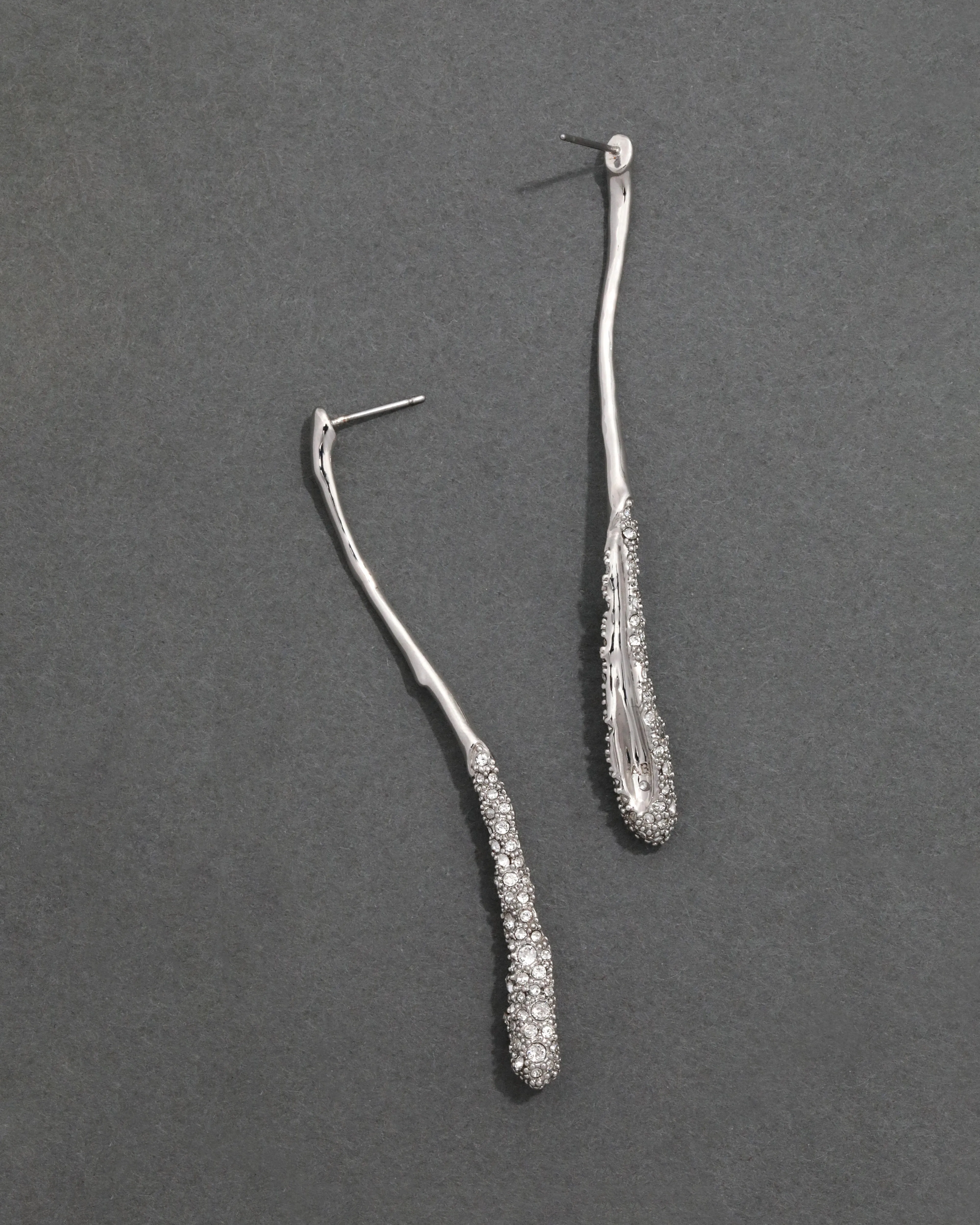 Solanales Silver Linear Earring sold by Alexis Bittar product image thumbnail 3