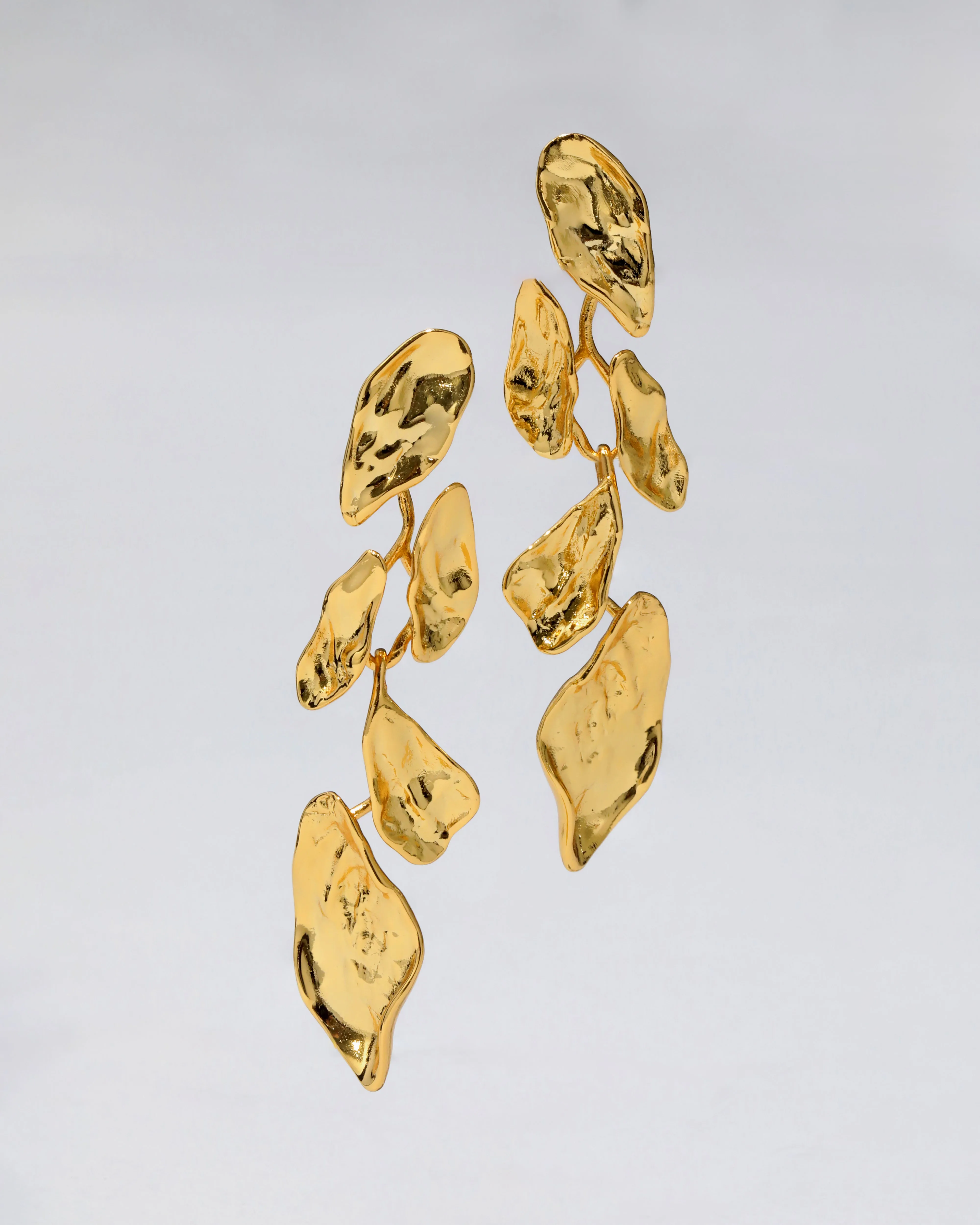 Mosaic Molten Gold Post Earring sold by Alexis Bittar