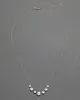 Sterling Silver & 14k Gold Cut Luminous Crystal Petite Graduated Necklace sold by Alexis Bittar