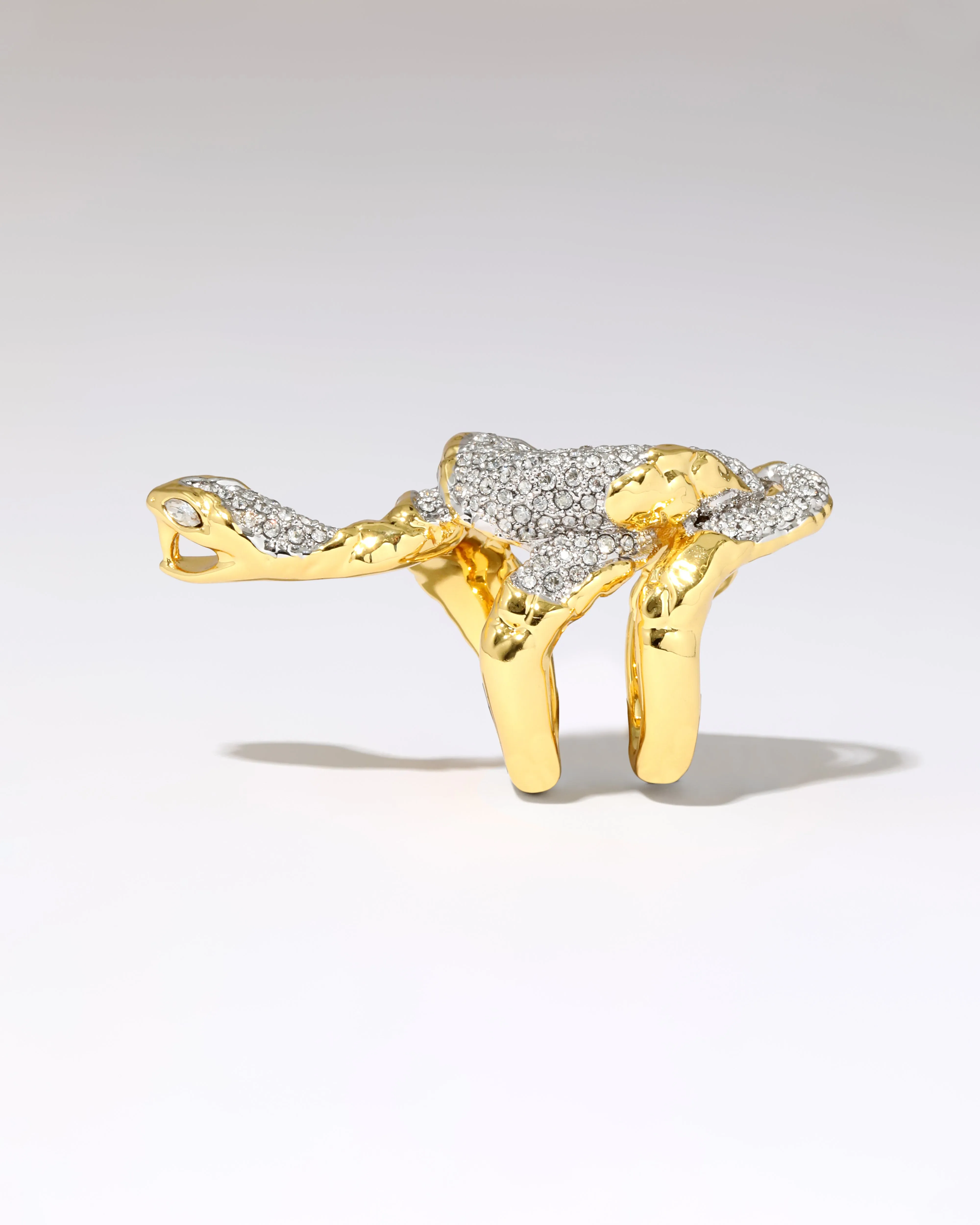 Serpent Crystal Pave Ring sold by Alexis Bittar product image thumbnail 5